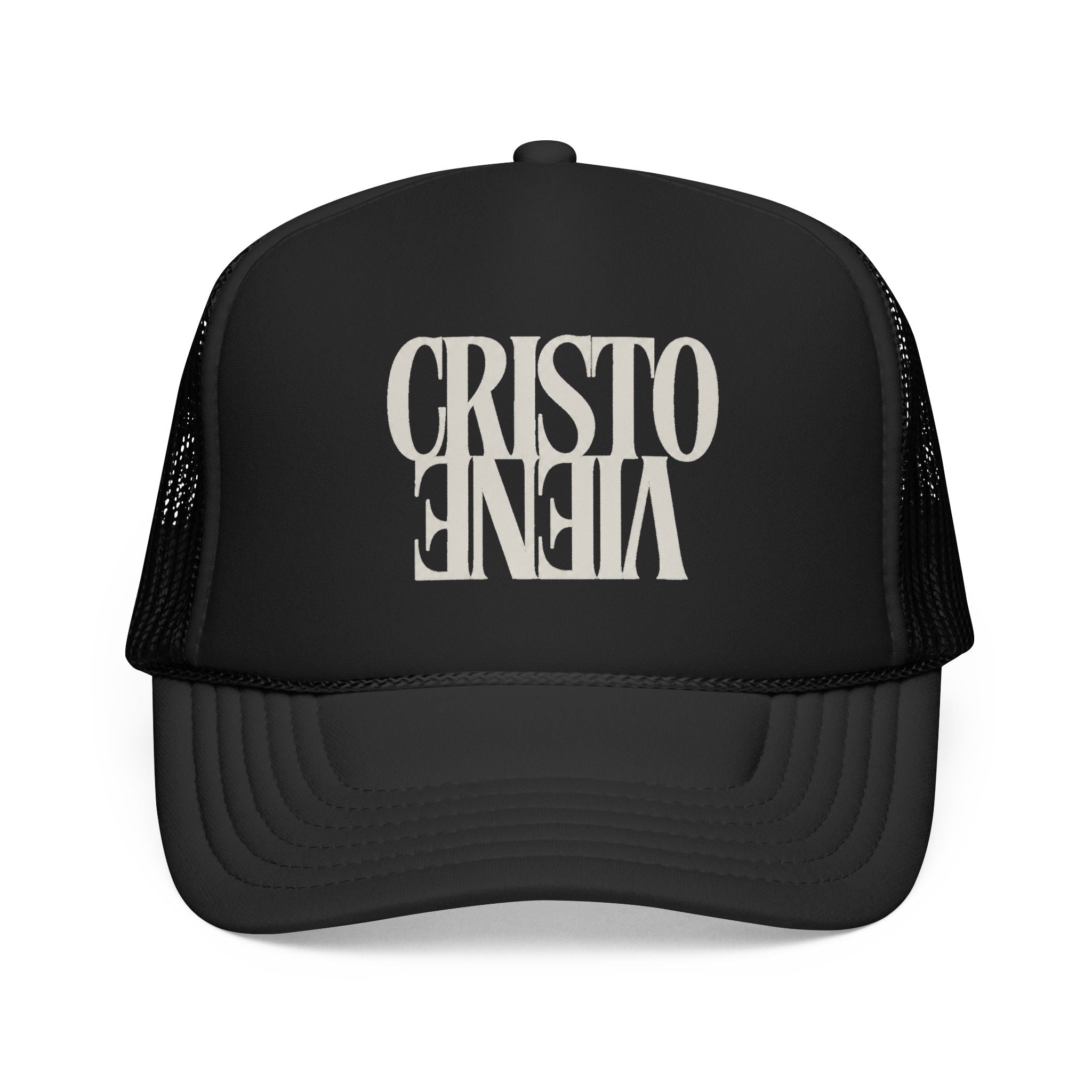 Cristo Viene Foam Trucker Hat  Dark