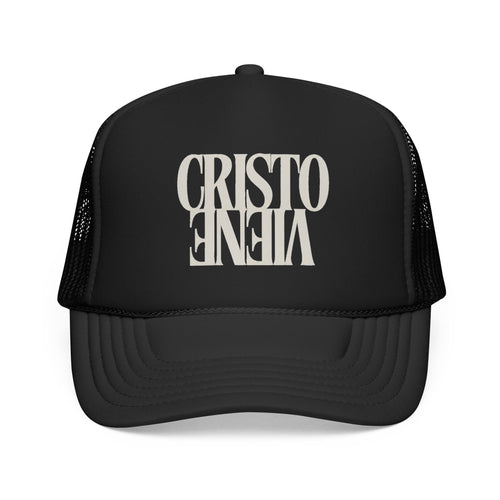 Cristo Viene Foam Trucker Hat  Dark
