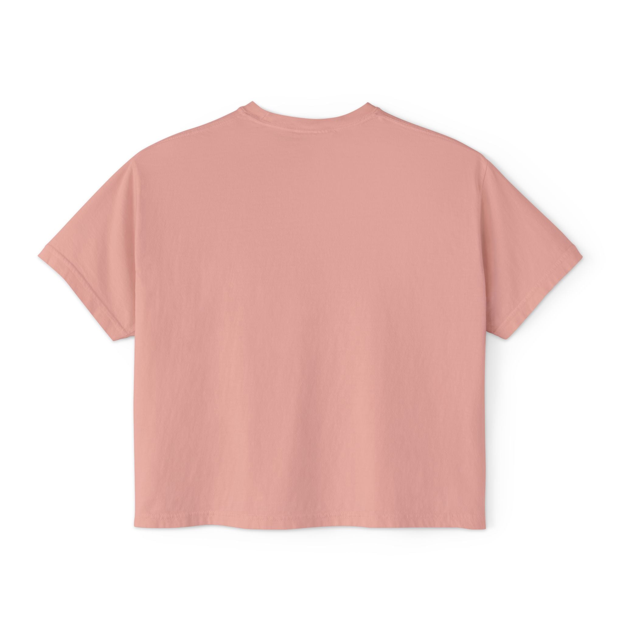 Boxy Tee — Minimal 'JBIG' Logo Women's Crop T-Shirt