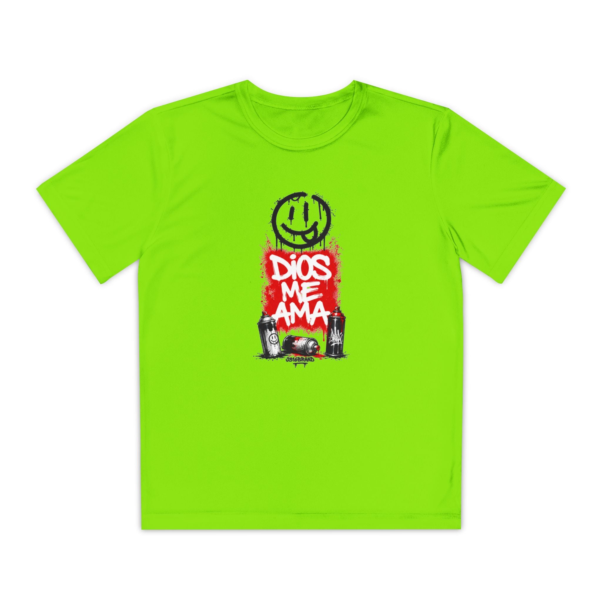 J316 Kids Dios me ama Shirt