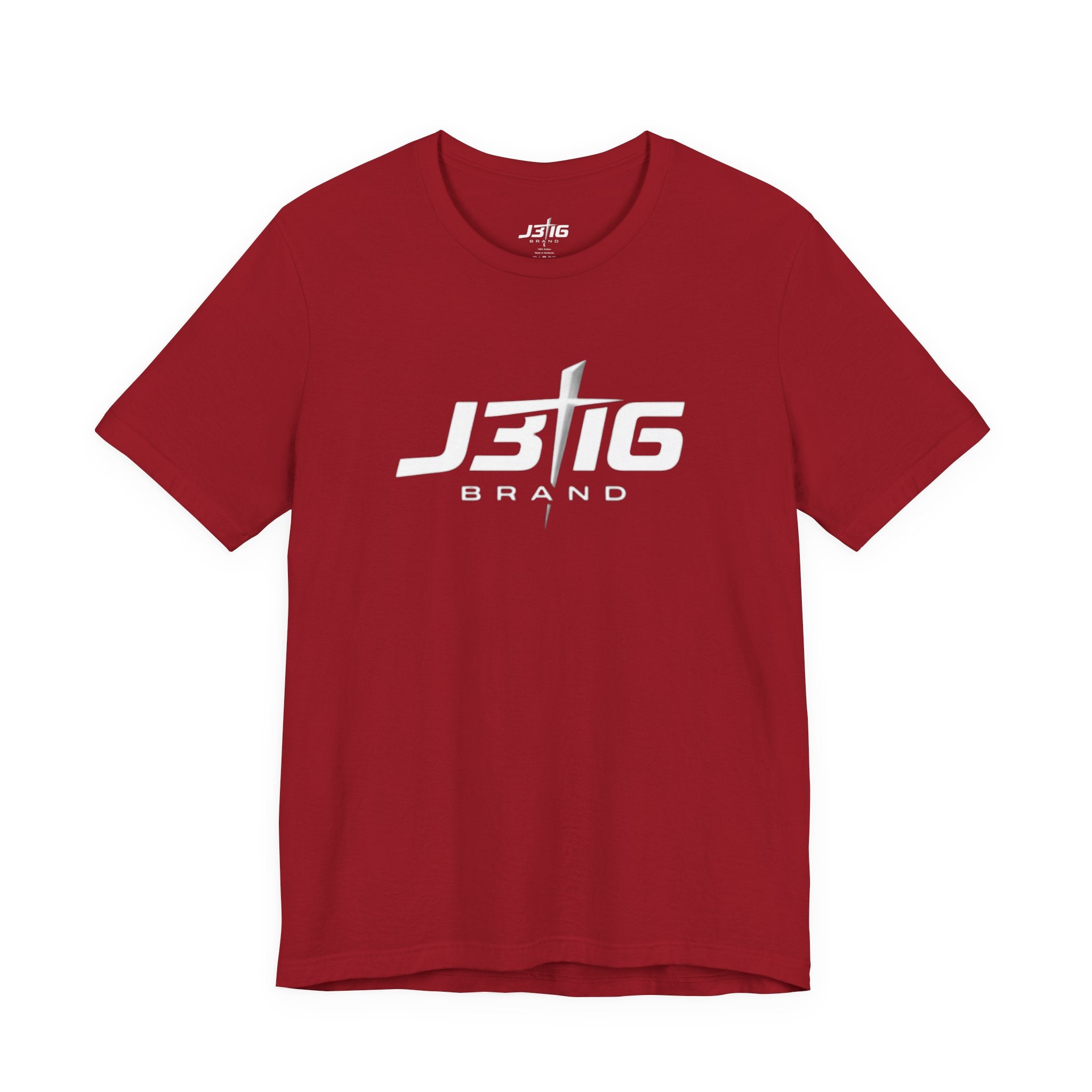 J3T6 Brand Logo Tee - Men's Heathered Graphic T-Shirt