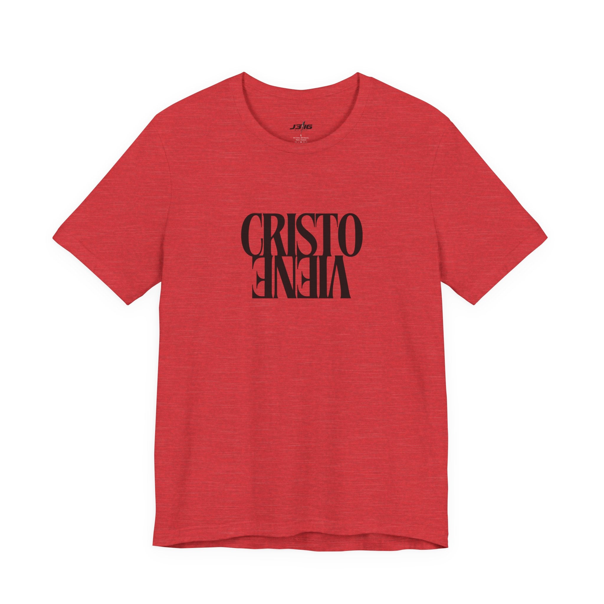 Cristo Viene Tee — Religious Faith Christian Graphic T-Shirt