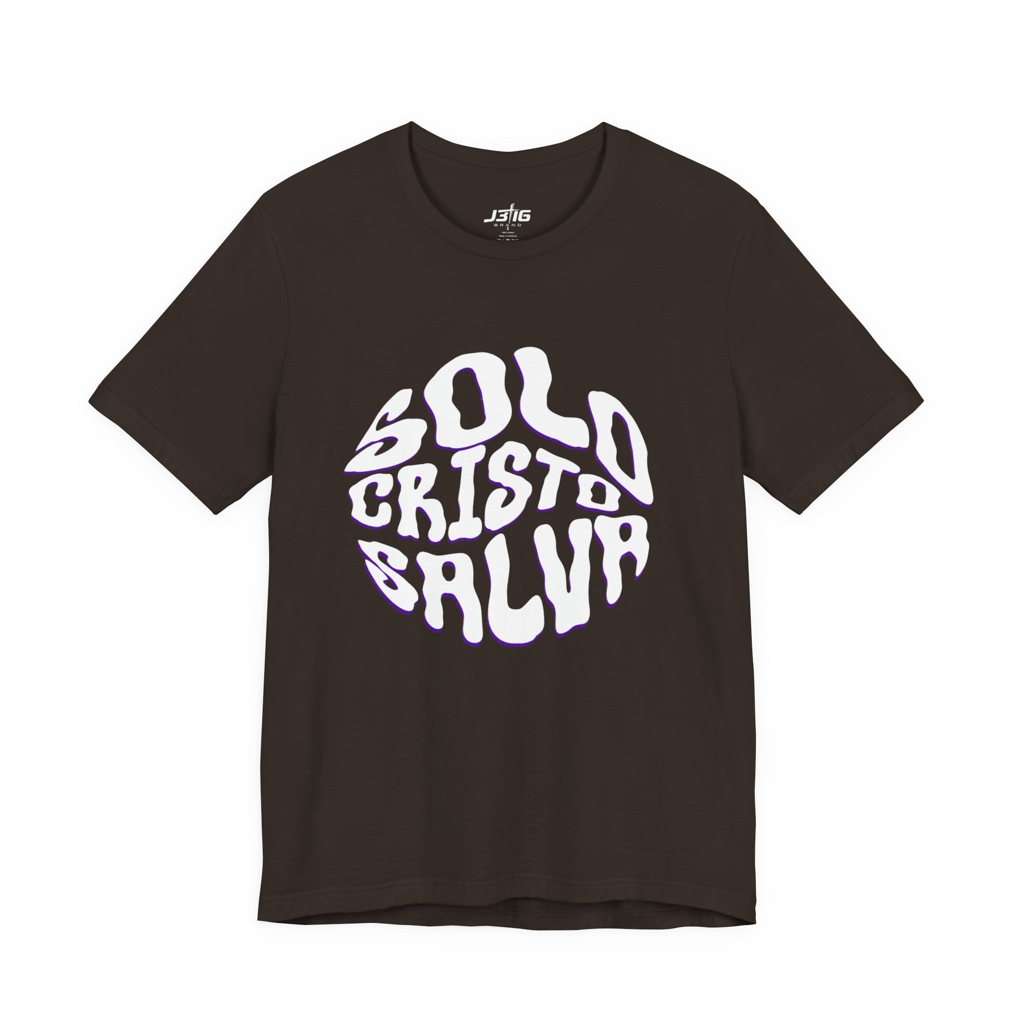 J316 Solo Cristo Salva Dark Shirt