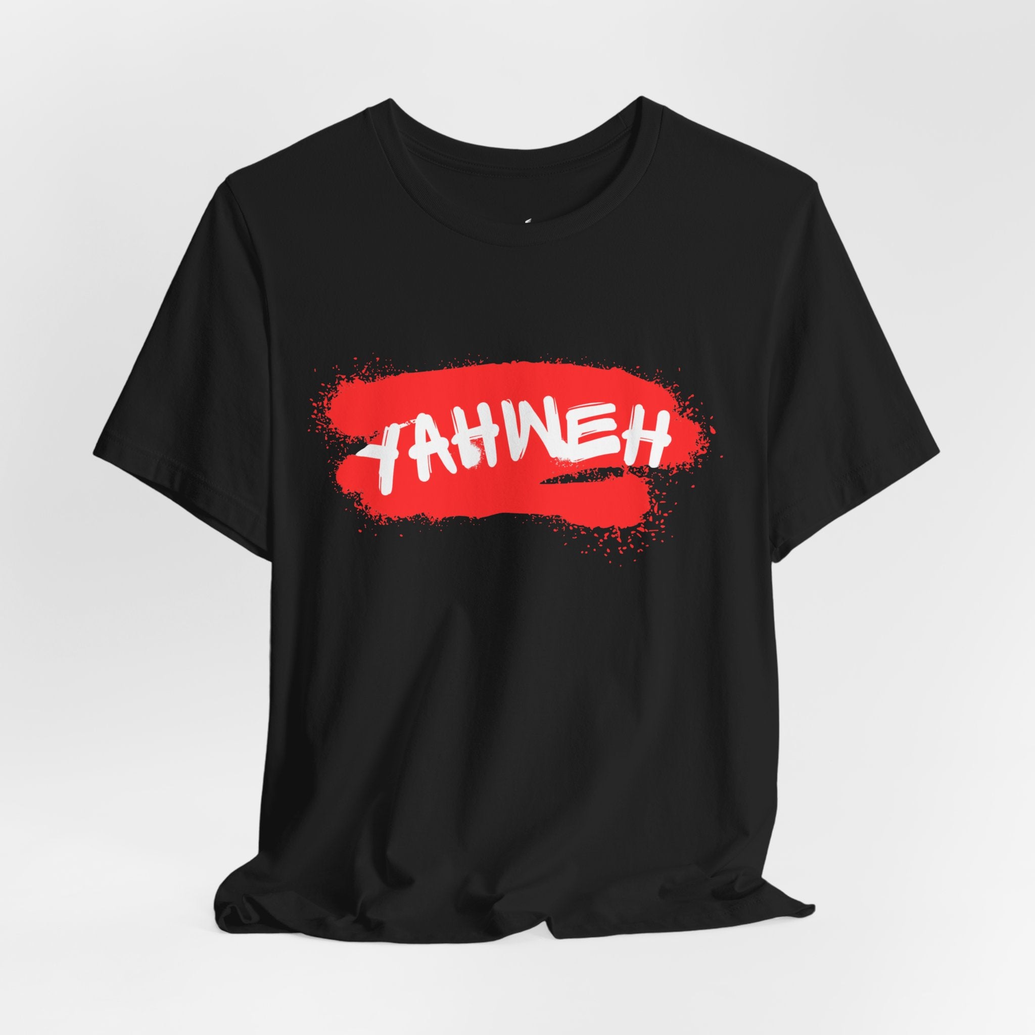 Yahweh Brushstroke Tee – Christian Faith Graphic T-Shirt