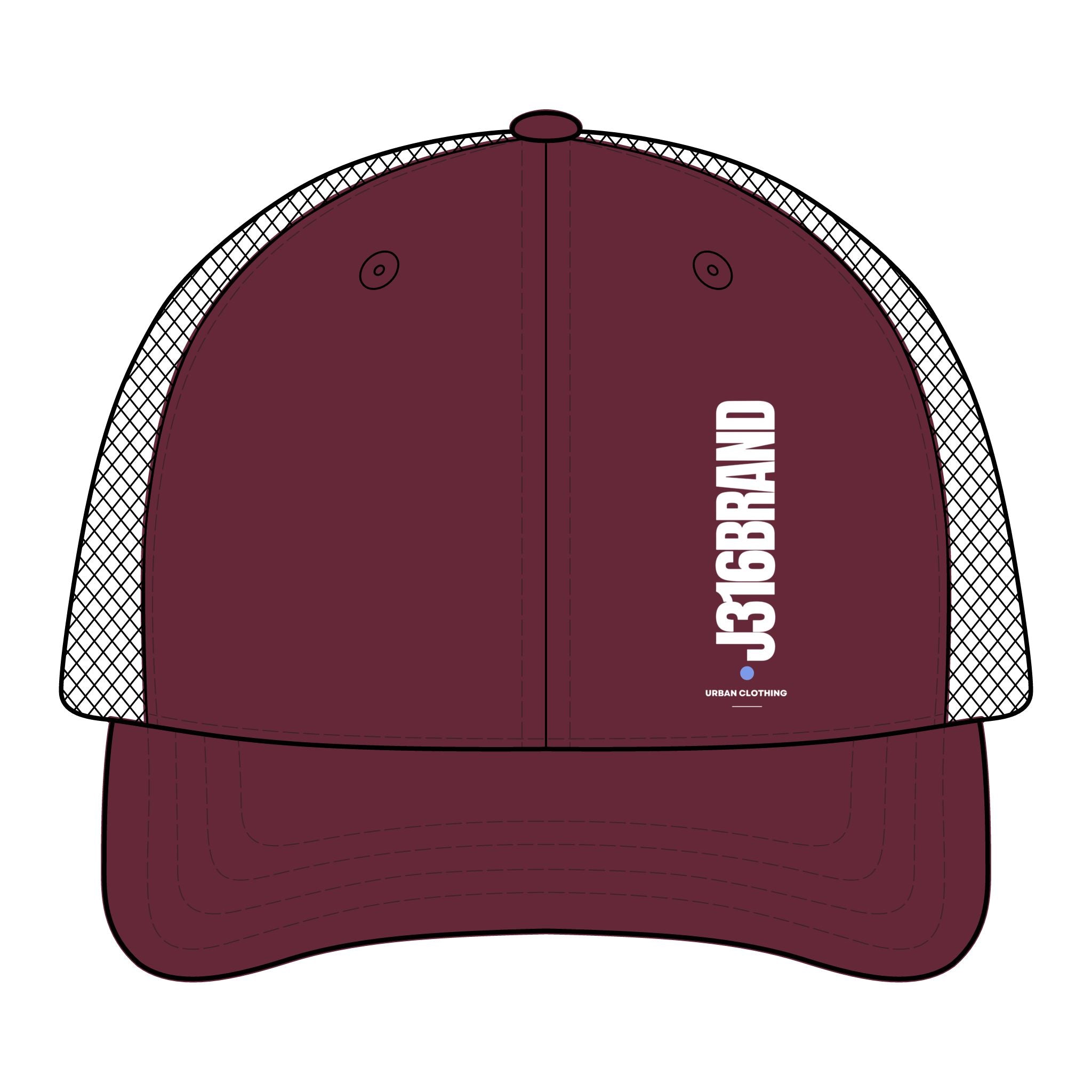 J316Brand Flex Fit Dark Cap