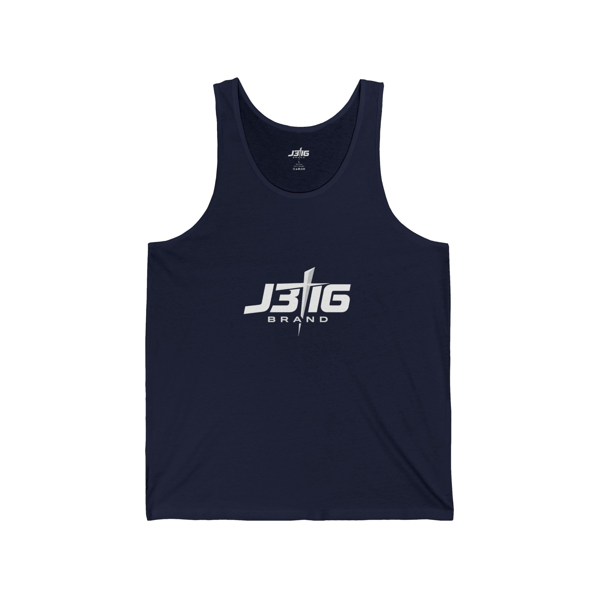 White Jersey Tank Top — Minimal Athletic Everyday Tank