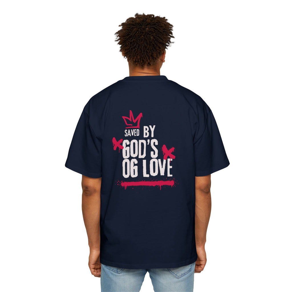 J316 Saved by Gods OG Love Oversized Dark