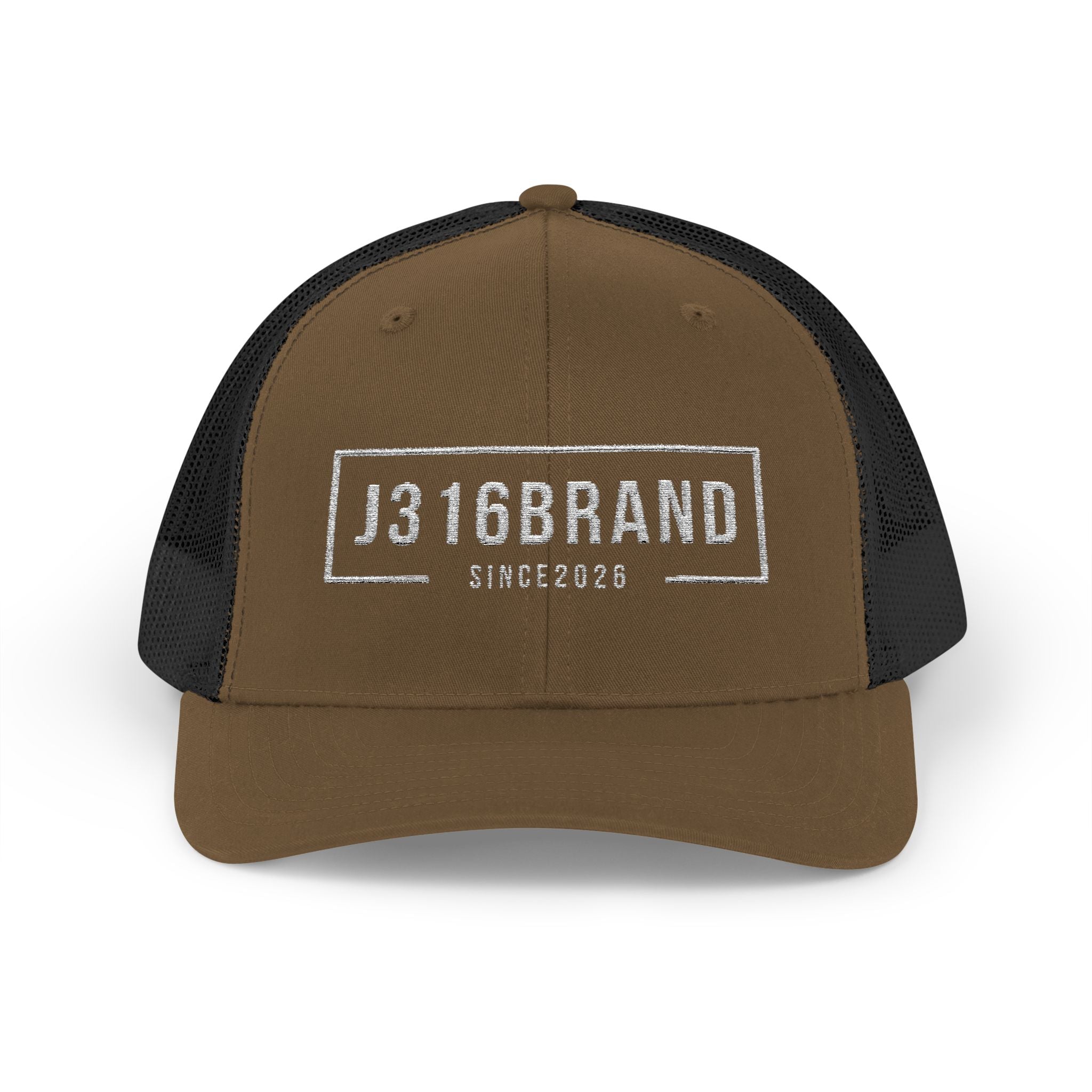 J316 Minimalist Snapback Trucker Cap