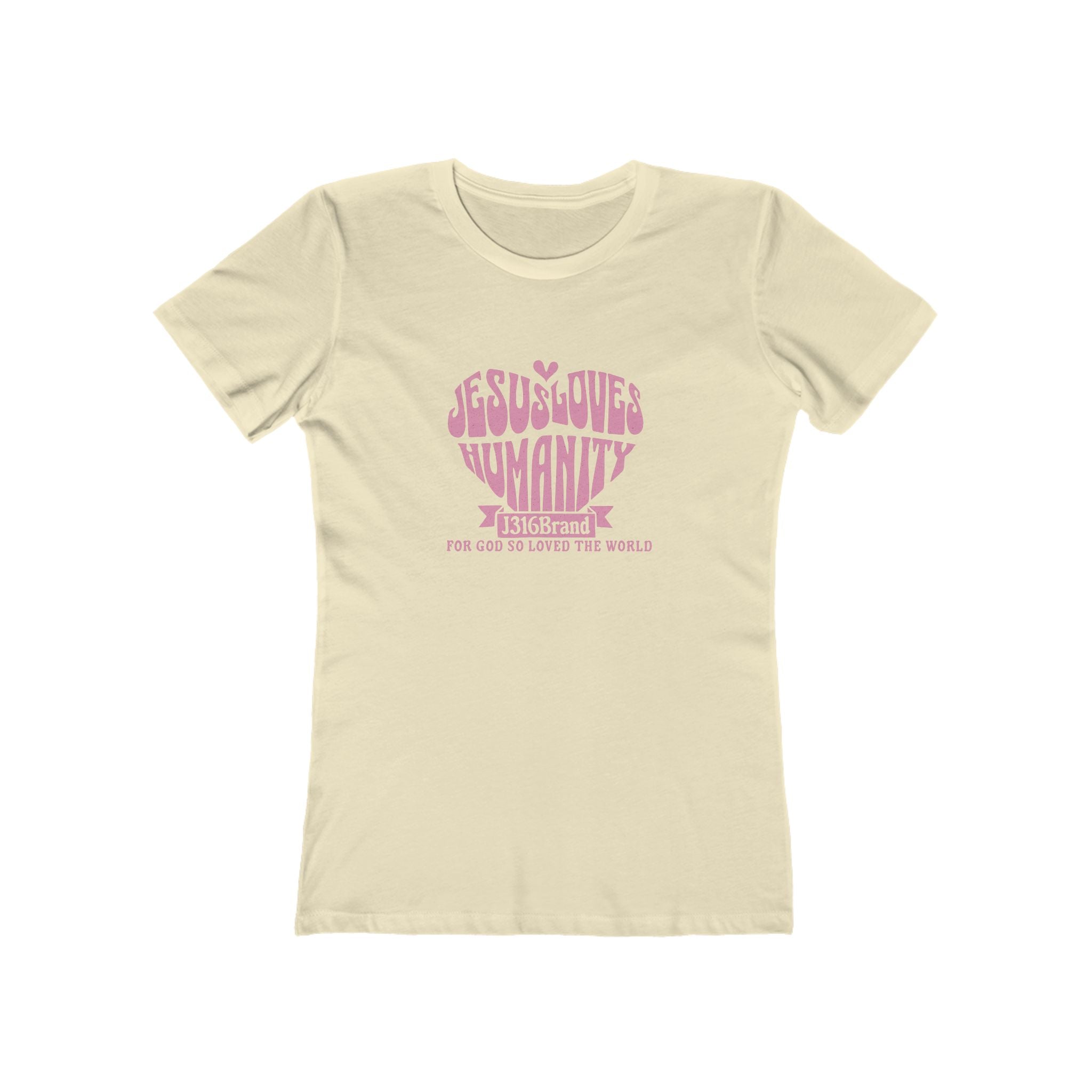 J316 Jesus Loves Humanity Women’s Shirt