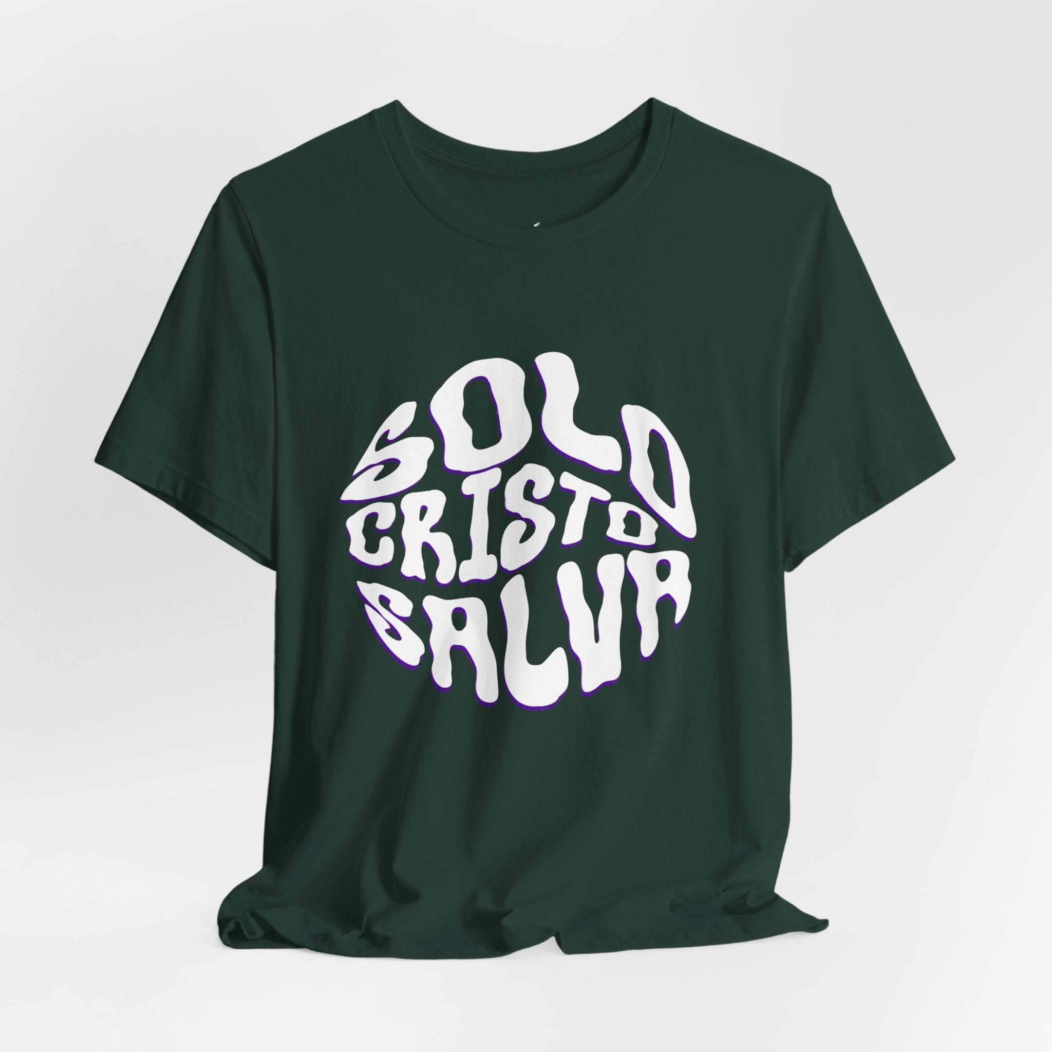 J316 Solo Cristo Salva Dark Shirt