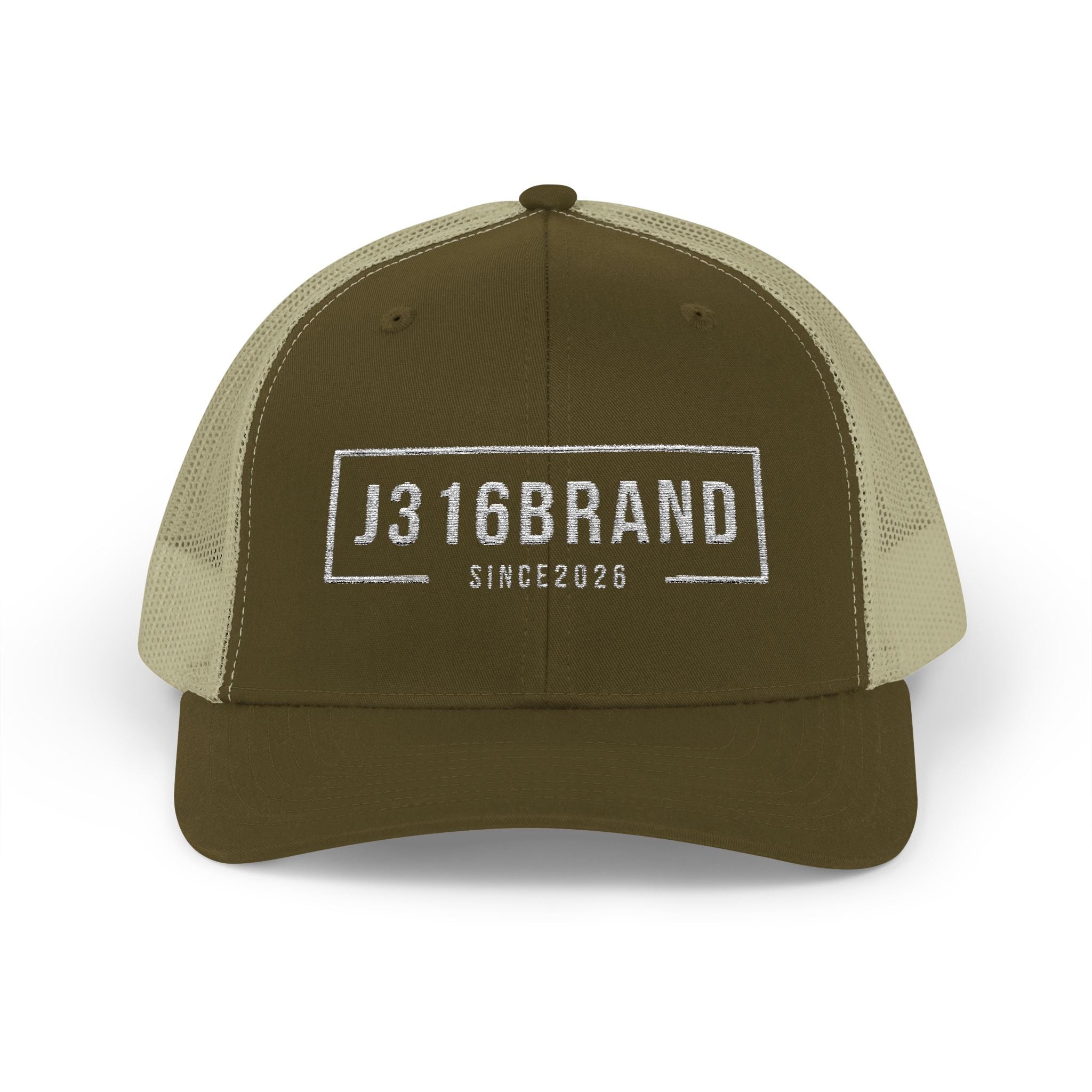 J316 Minimalist Snapback Trucker Cap