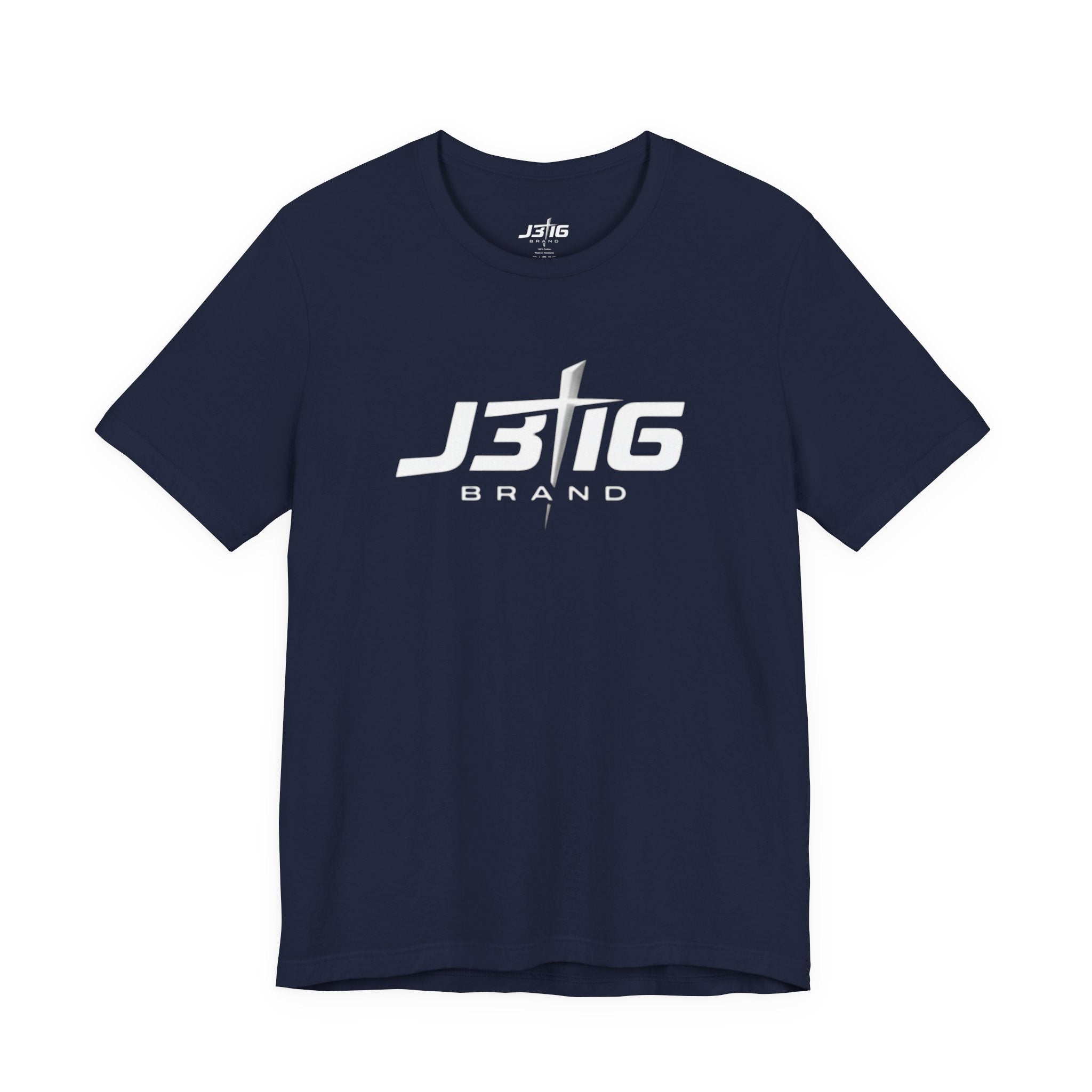 J3T6 Brand Logo Tee - Men's Heathered Graphic T-Shirt