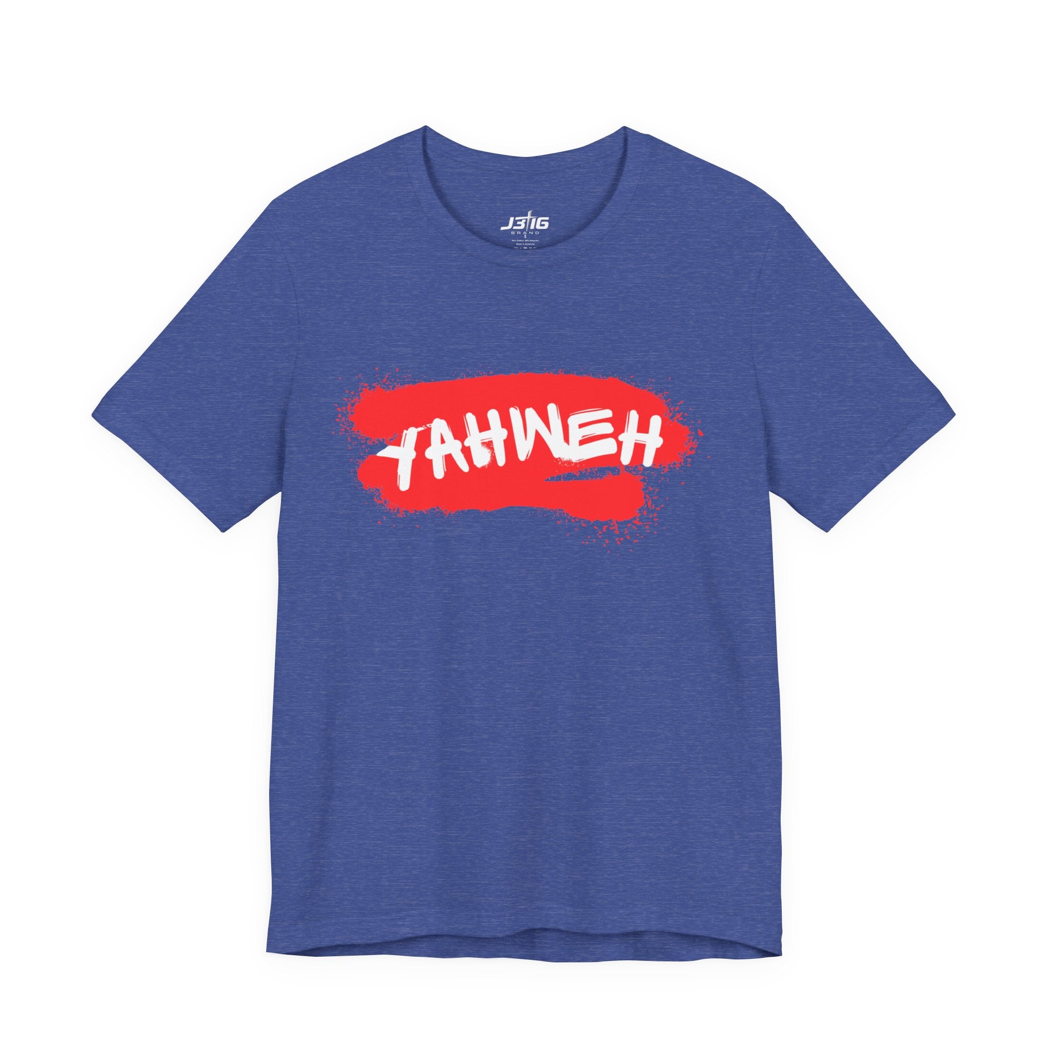 Yahweh Brushstroke Tee – Christian Faith Graphic T-Shirt