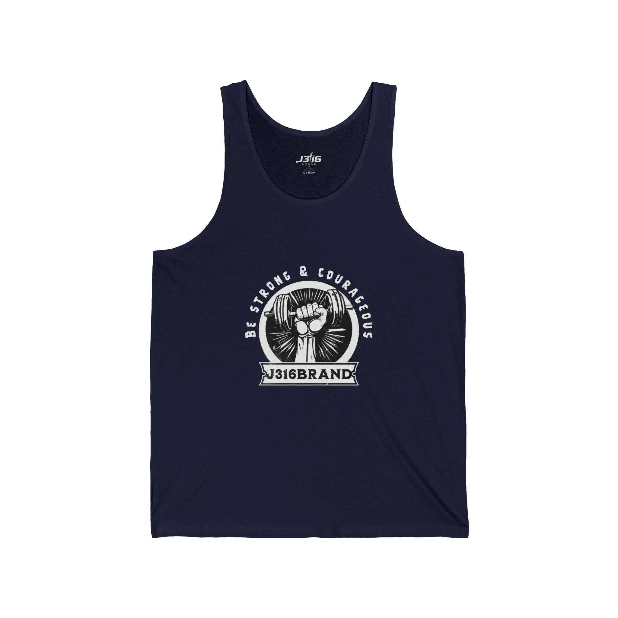 J316 Be Strong & Courageous Tank