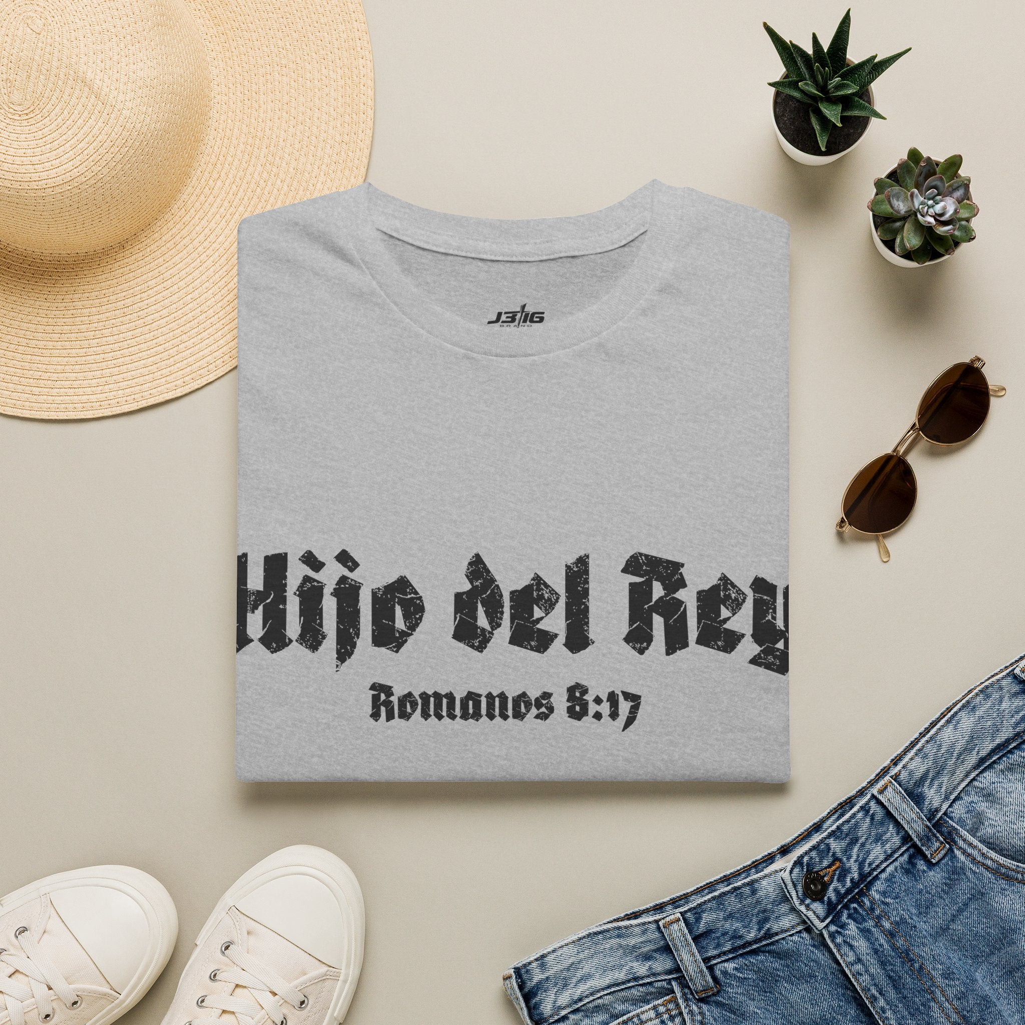 Hijo del Rey T-Shirt – Romans 8:17 Spanish Christian Faith Tee