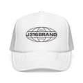 J316 Globe Foam Trucker Hat Dark