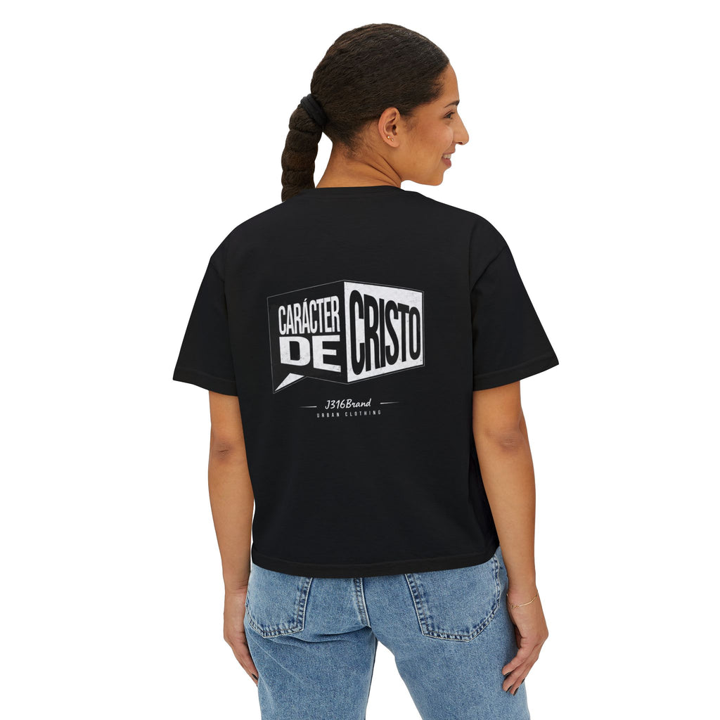 J316 Carácter de Cristo Crop Top
