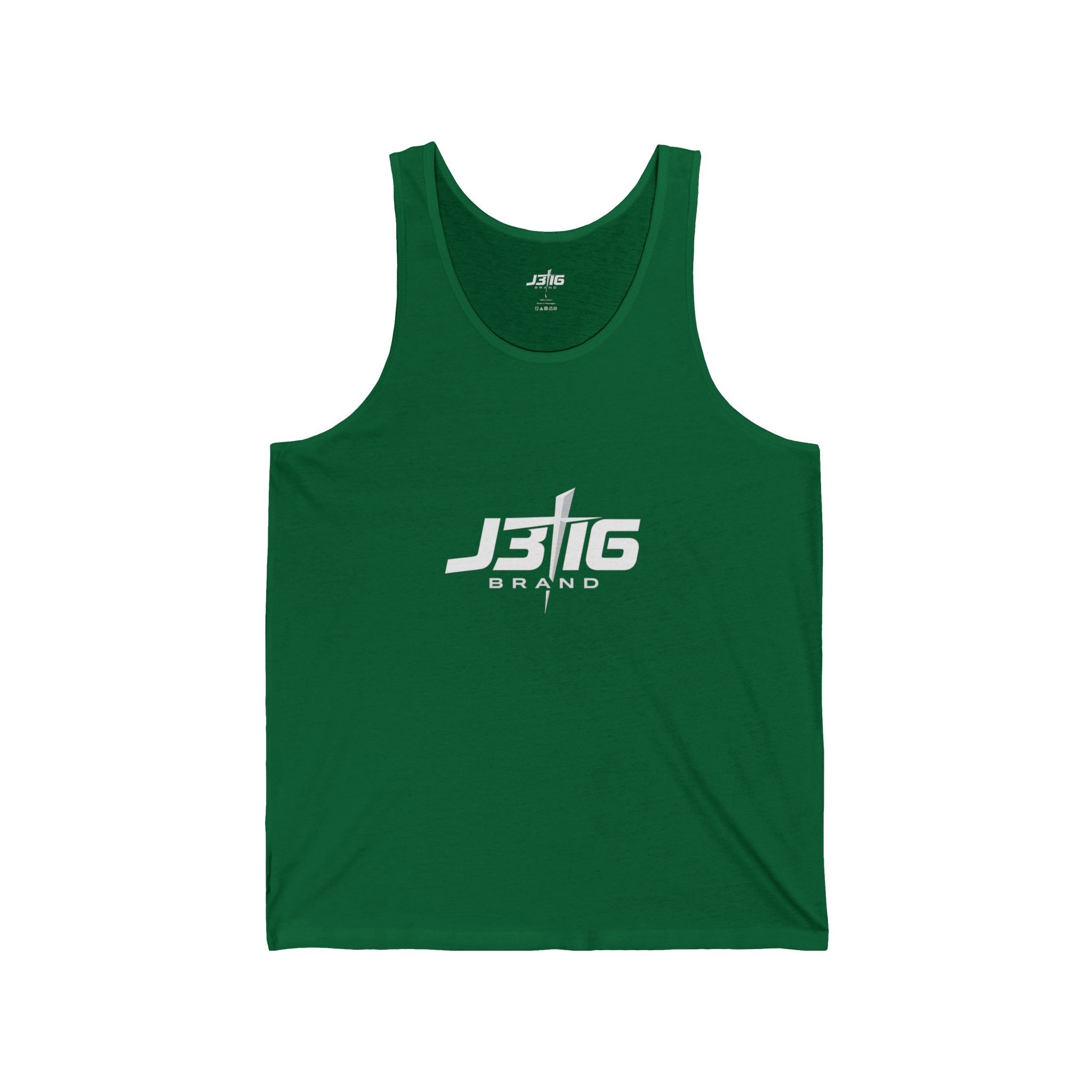 White Jersey Tank Top — Minimal Athletic Everyday Tank