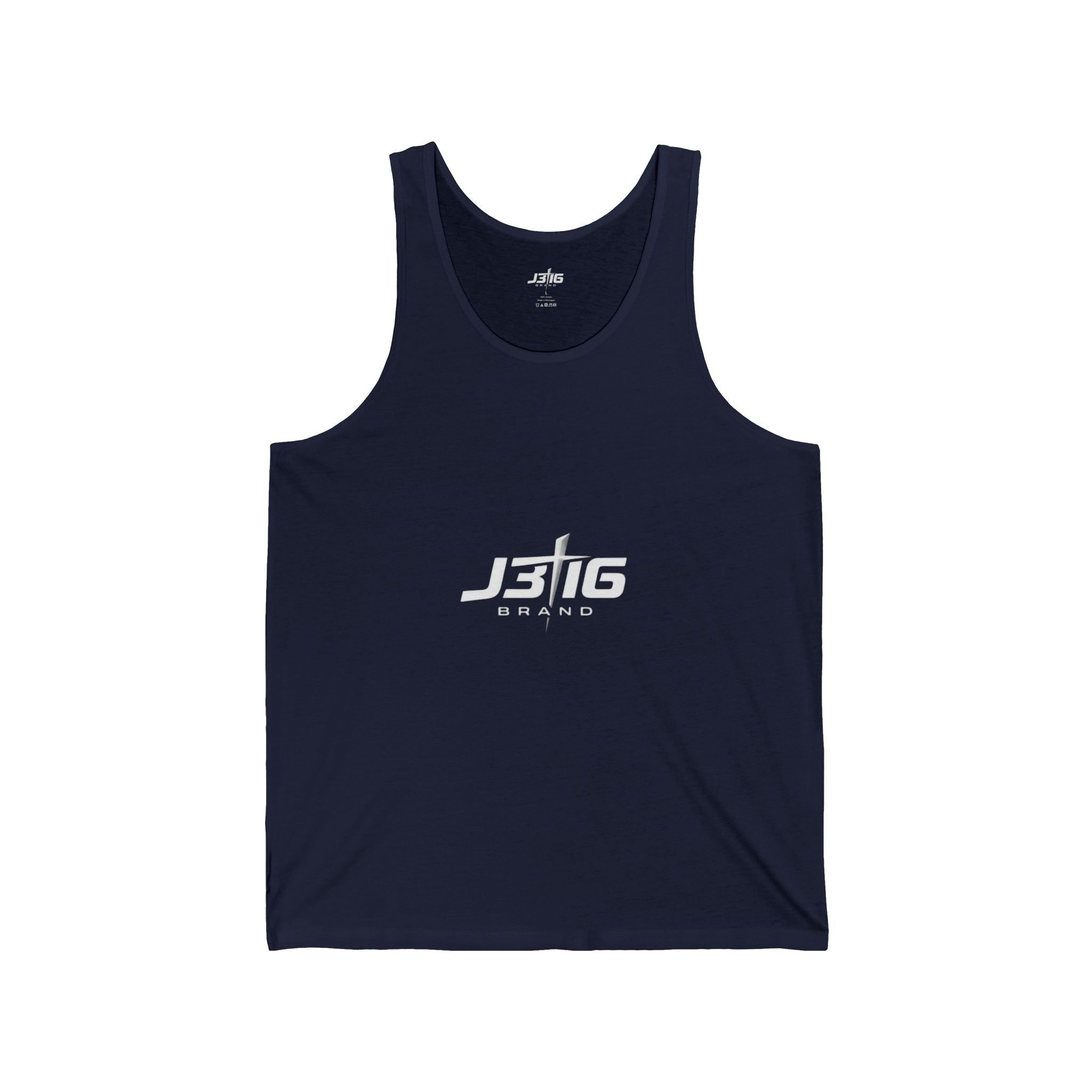 White Jersey Tank Top — Minimal Athletic Everyday Tank