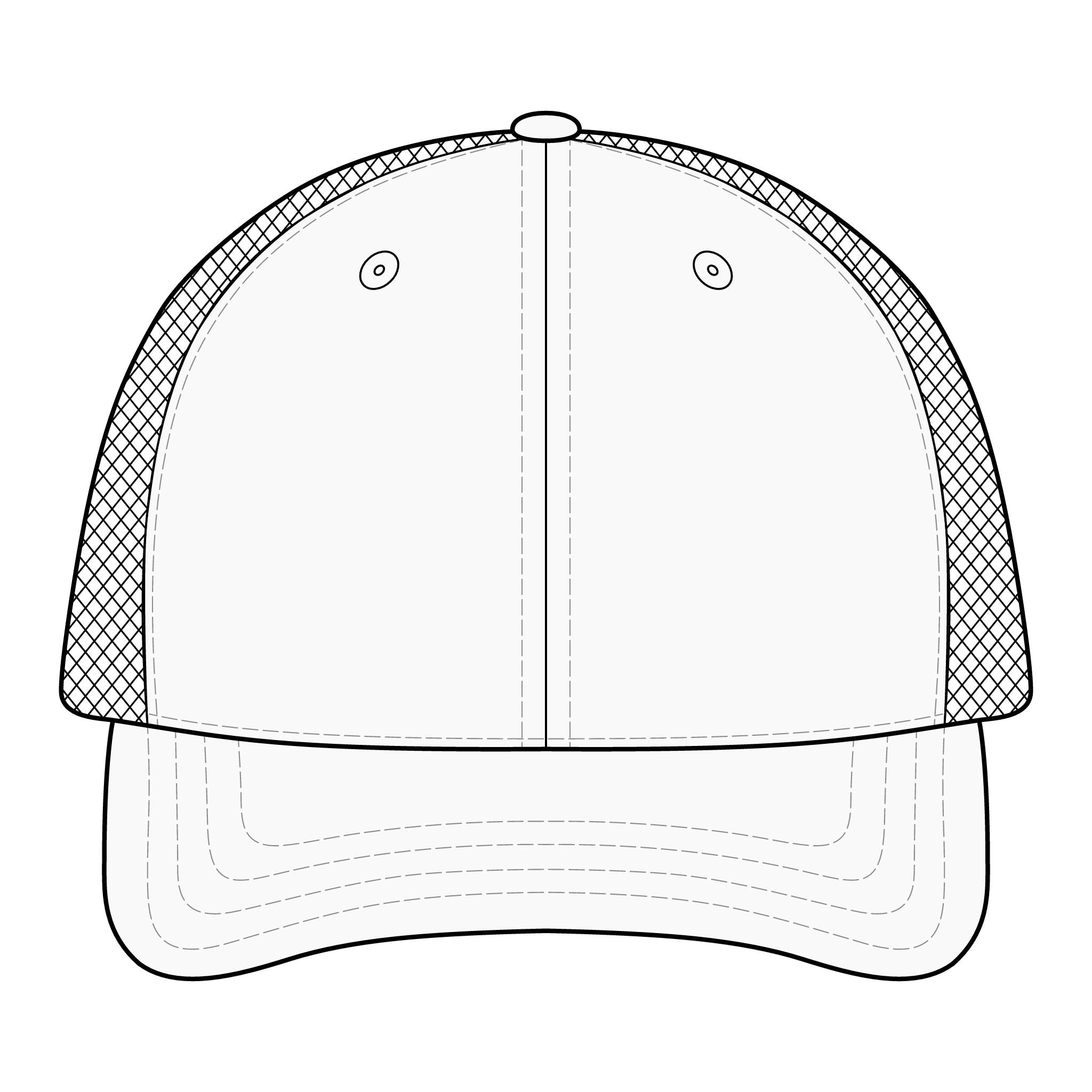 J316Brand Vertical Logo Flex Fit Cap