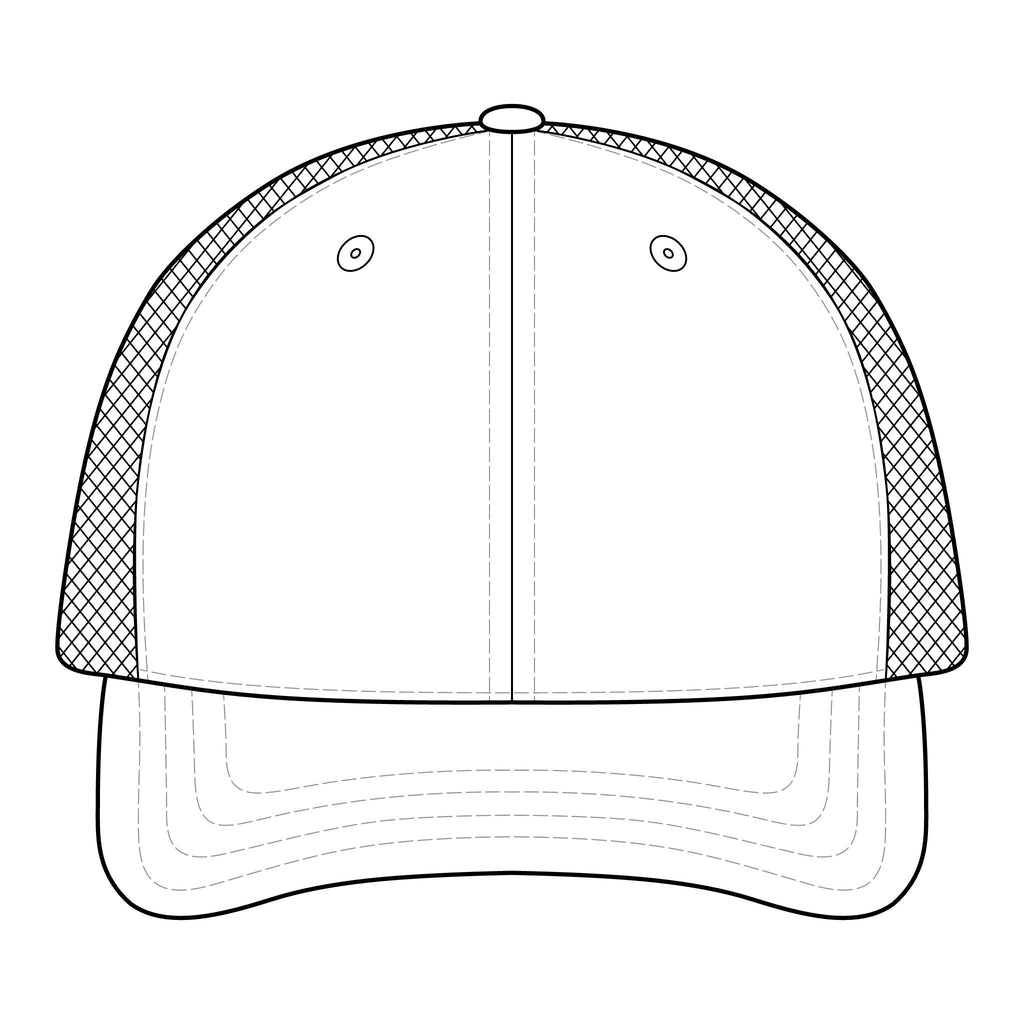 J316Brand Vertical Logo Flex Fit Cap