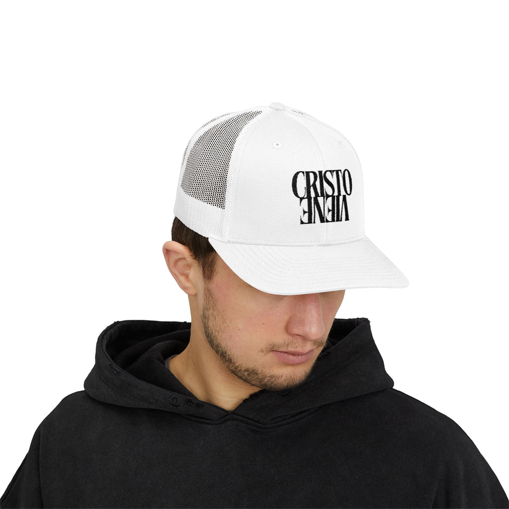 J316 Cristo Viene Trucker Hat