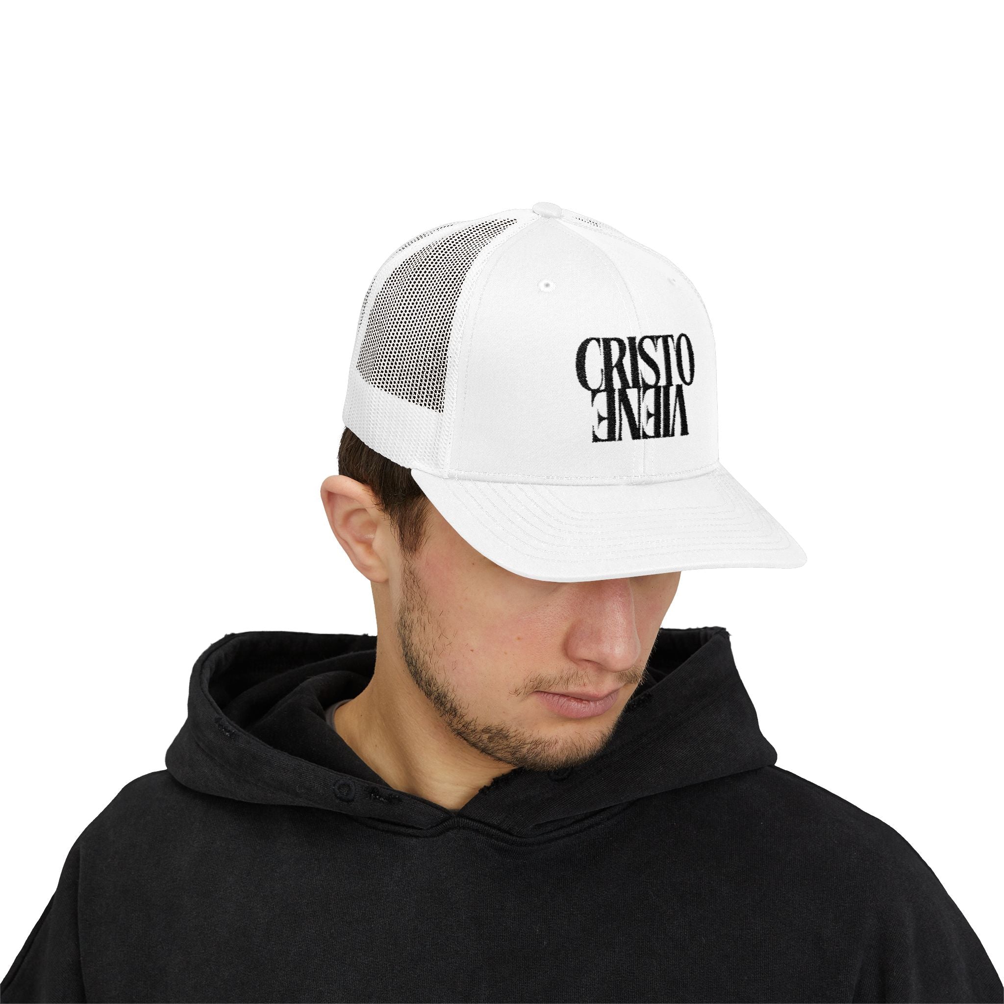 J316 Cristo Viene Trucker Hat
