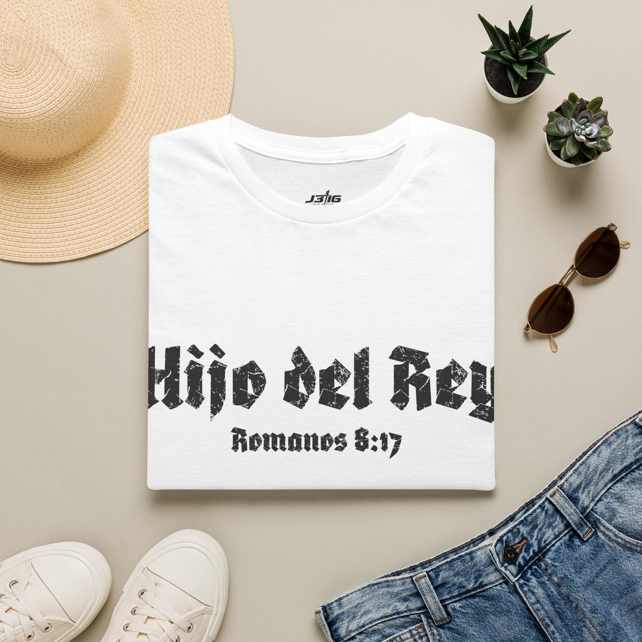 Hijo del Rey T-Shirt – Romans 8:17 Spanish Christian Faith Tee