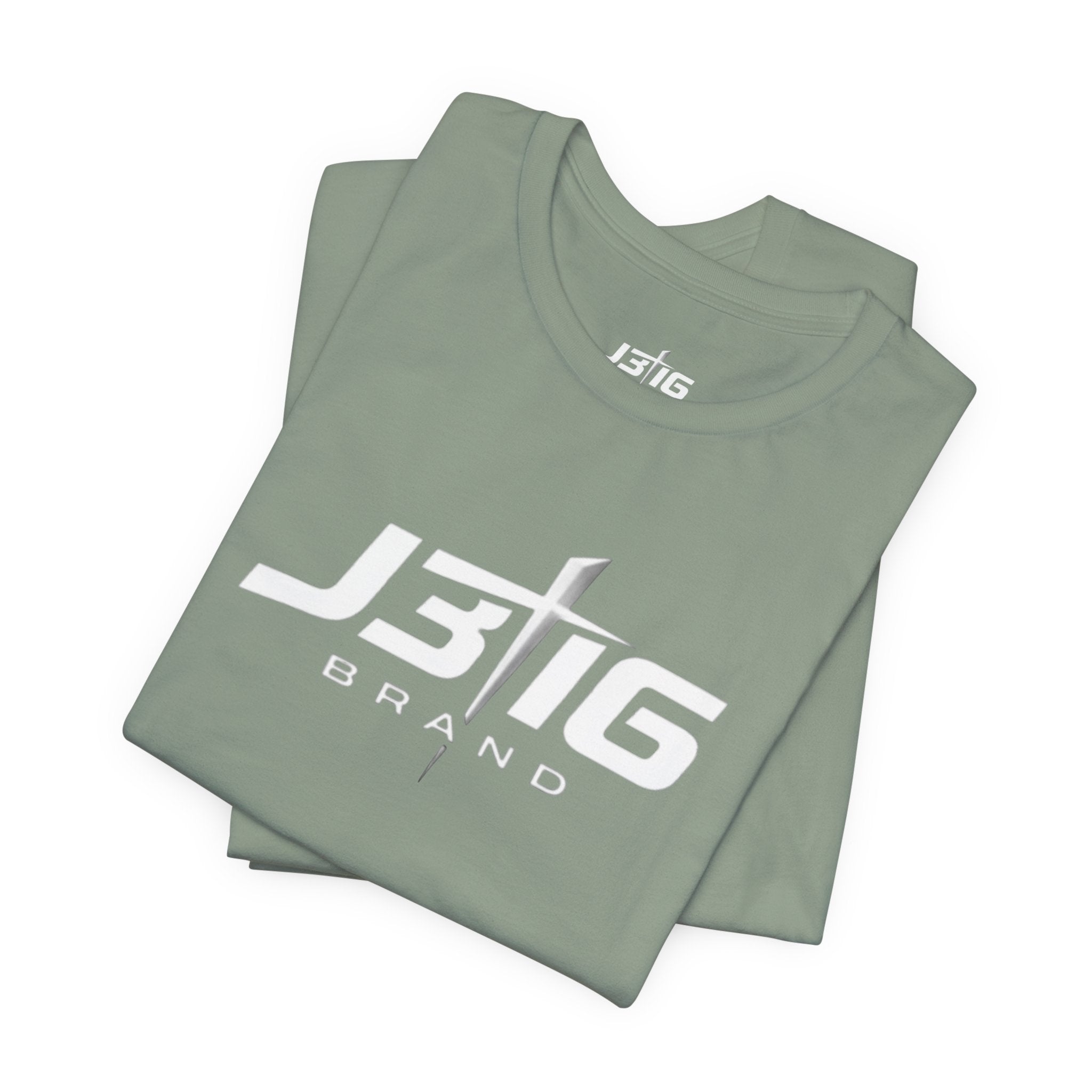 J3T6 Brand Logo Tee - Men's Heathered Graphic T-Shirt