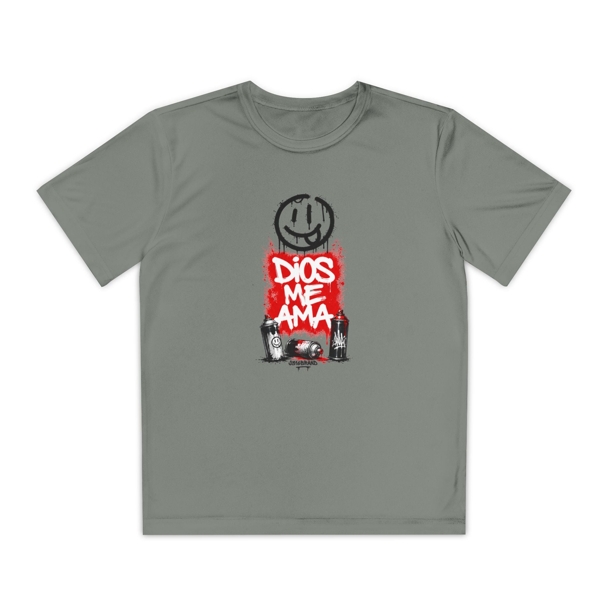 J316 Kids Dios me ama Shirt