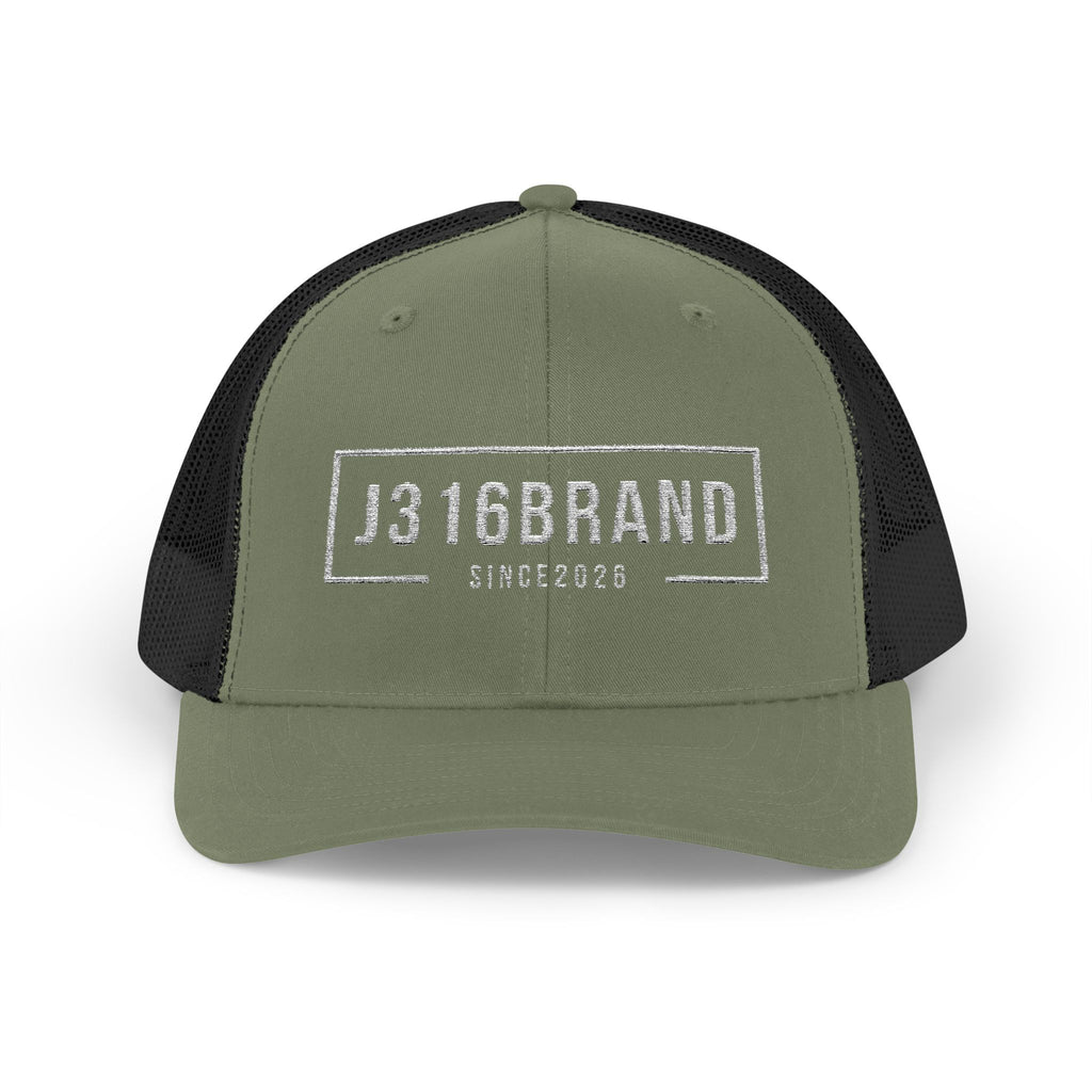 J316 Minimalist Snapback Trucker Cap