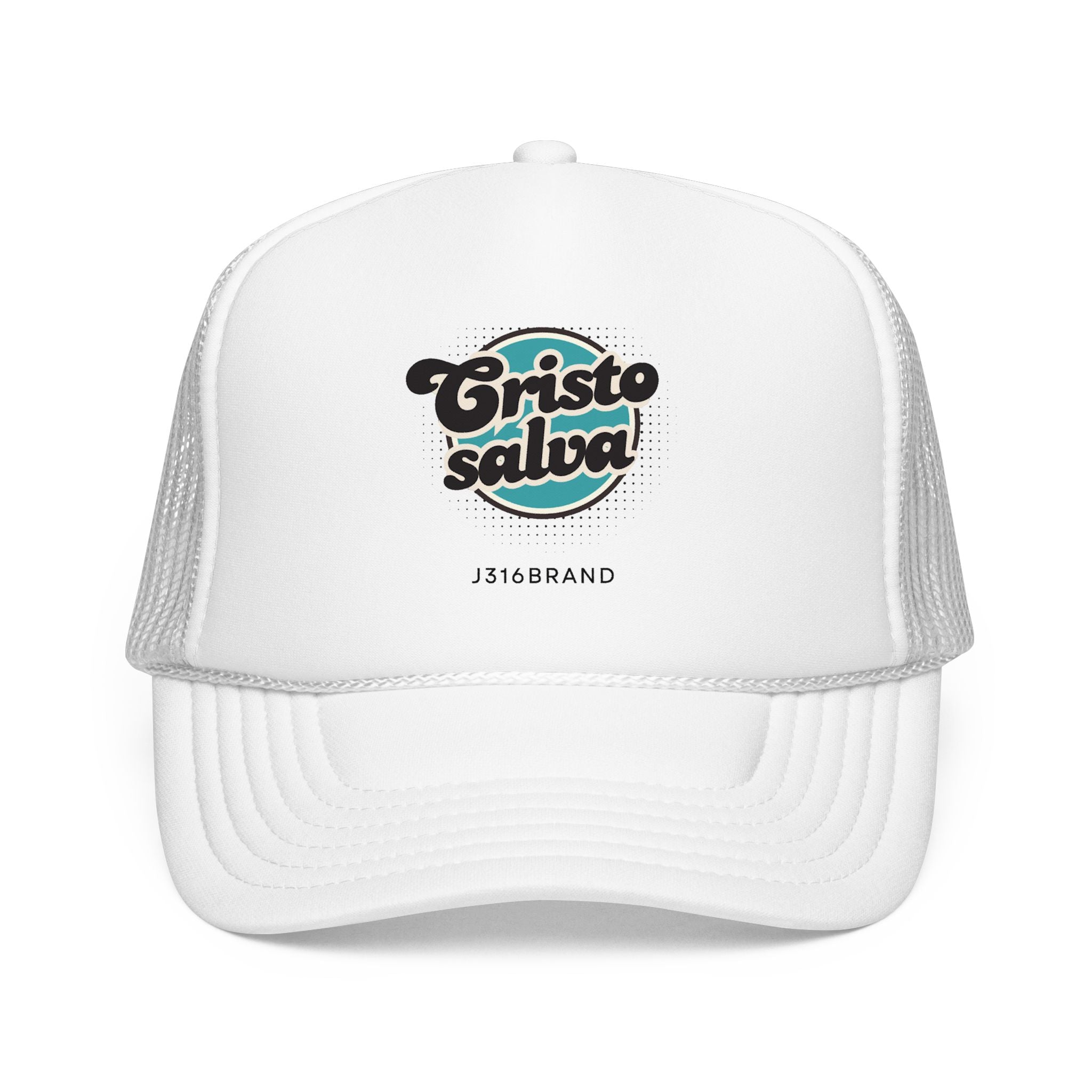 Cristo Salva Foam Trucker Hat