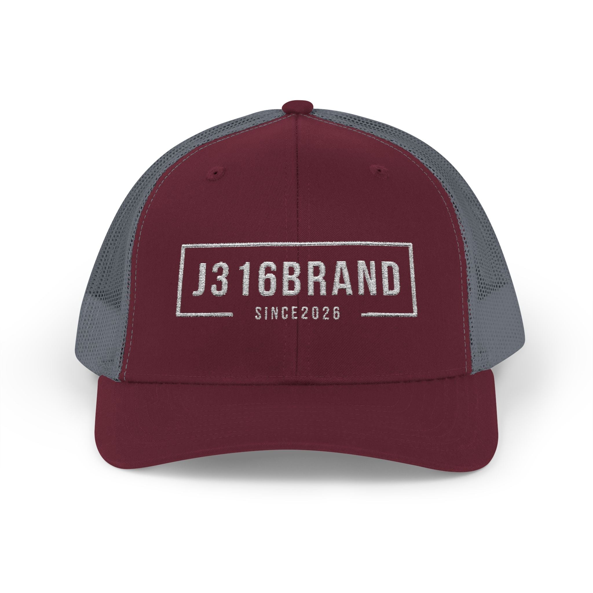J316 Minimalist Snapback Trucker Cap