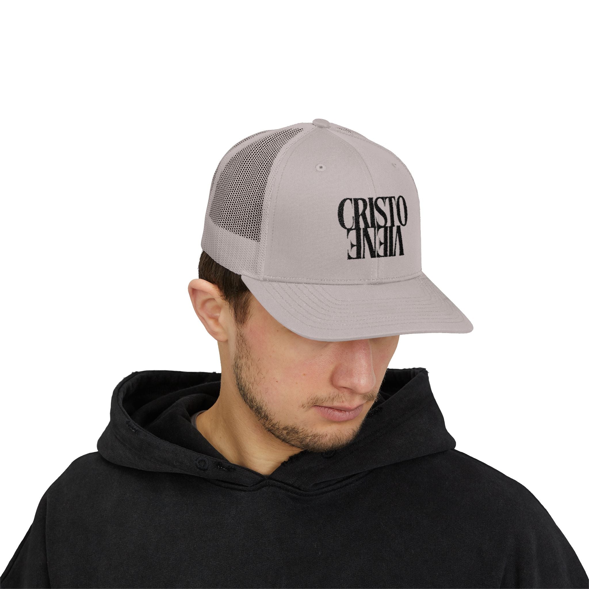 J316 Cristo Viene Trucker Hat