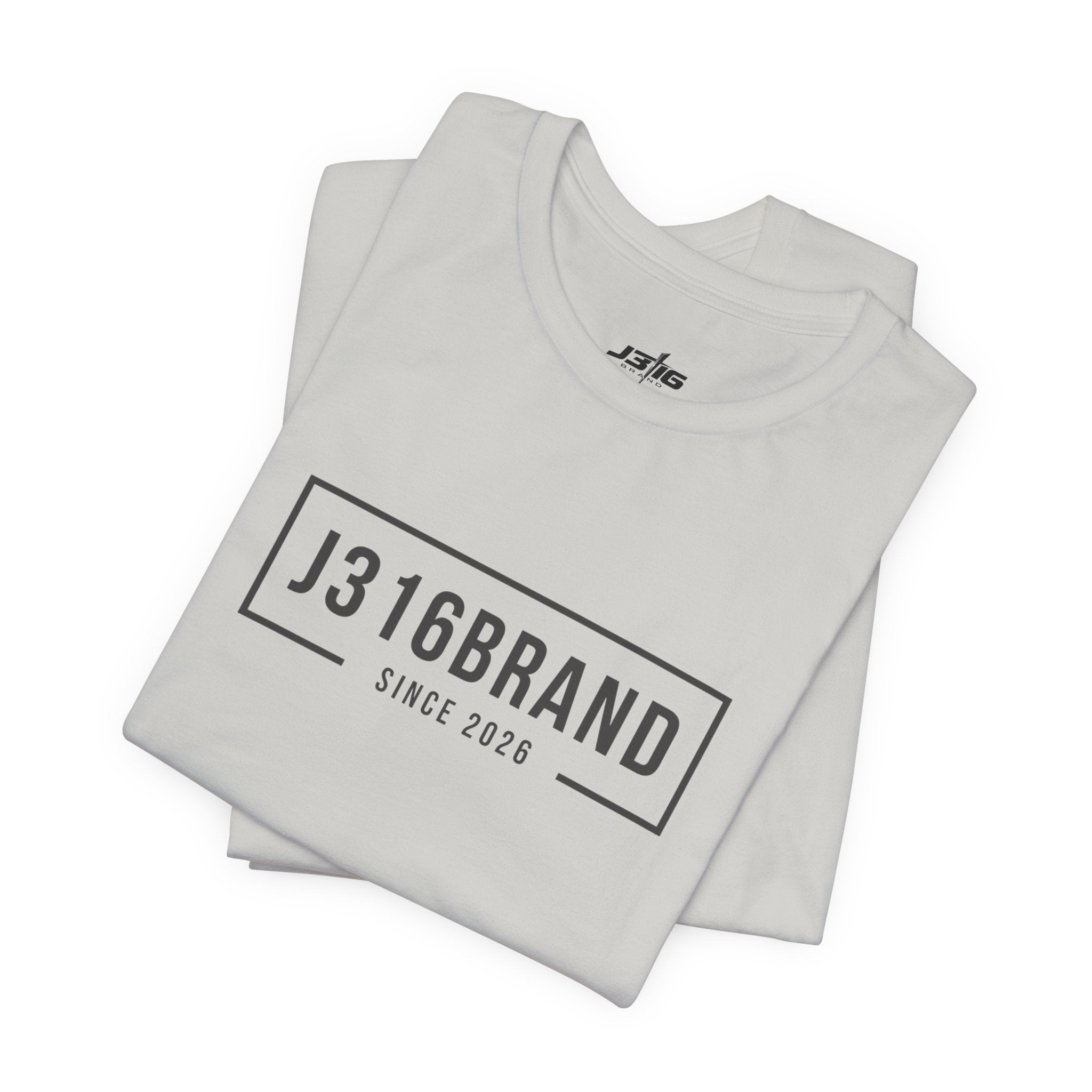 J316BRAND Graphic Tee — Minimal Box Logo T-Shirt
