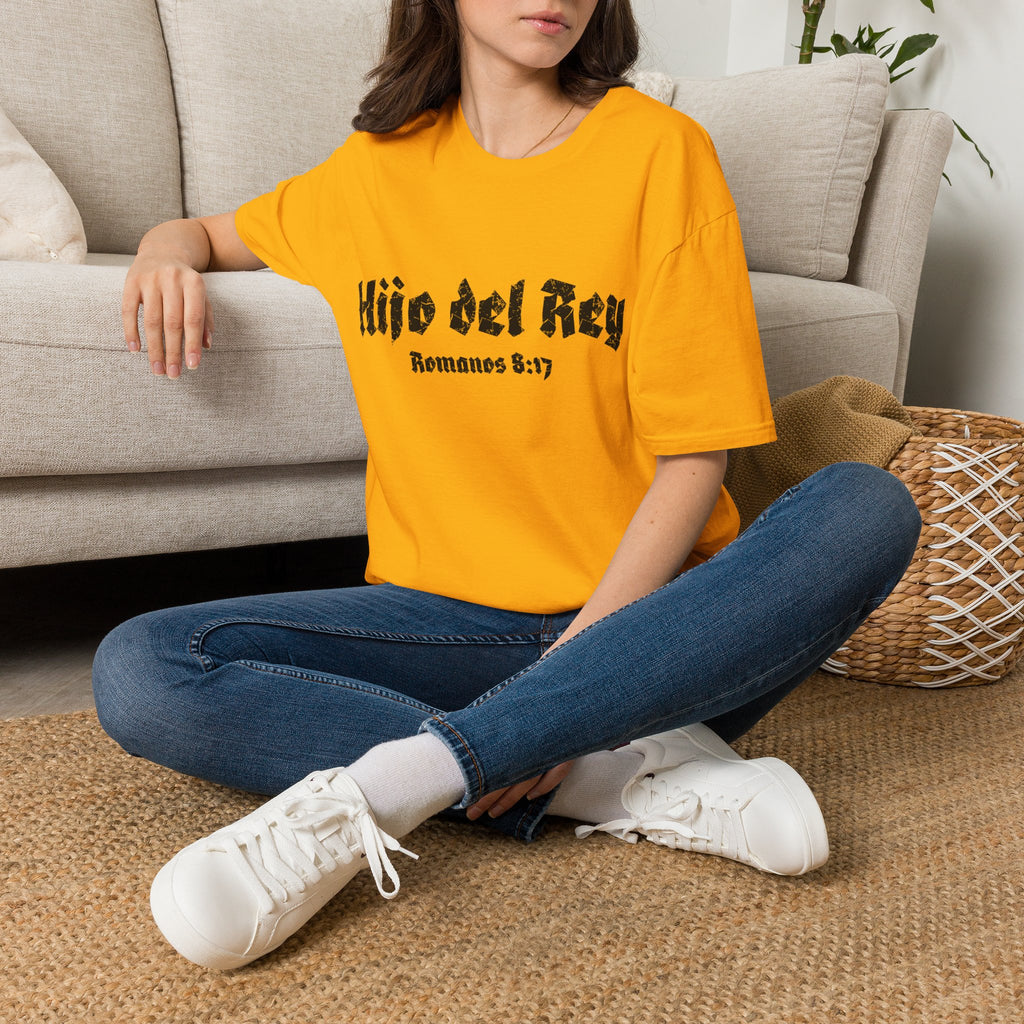 Hijo del Rey T-Shirt – Romans 8:17 Spanish Christian Faith Tee