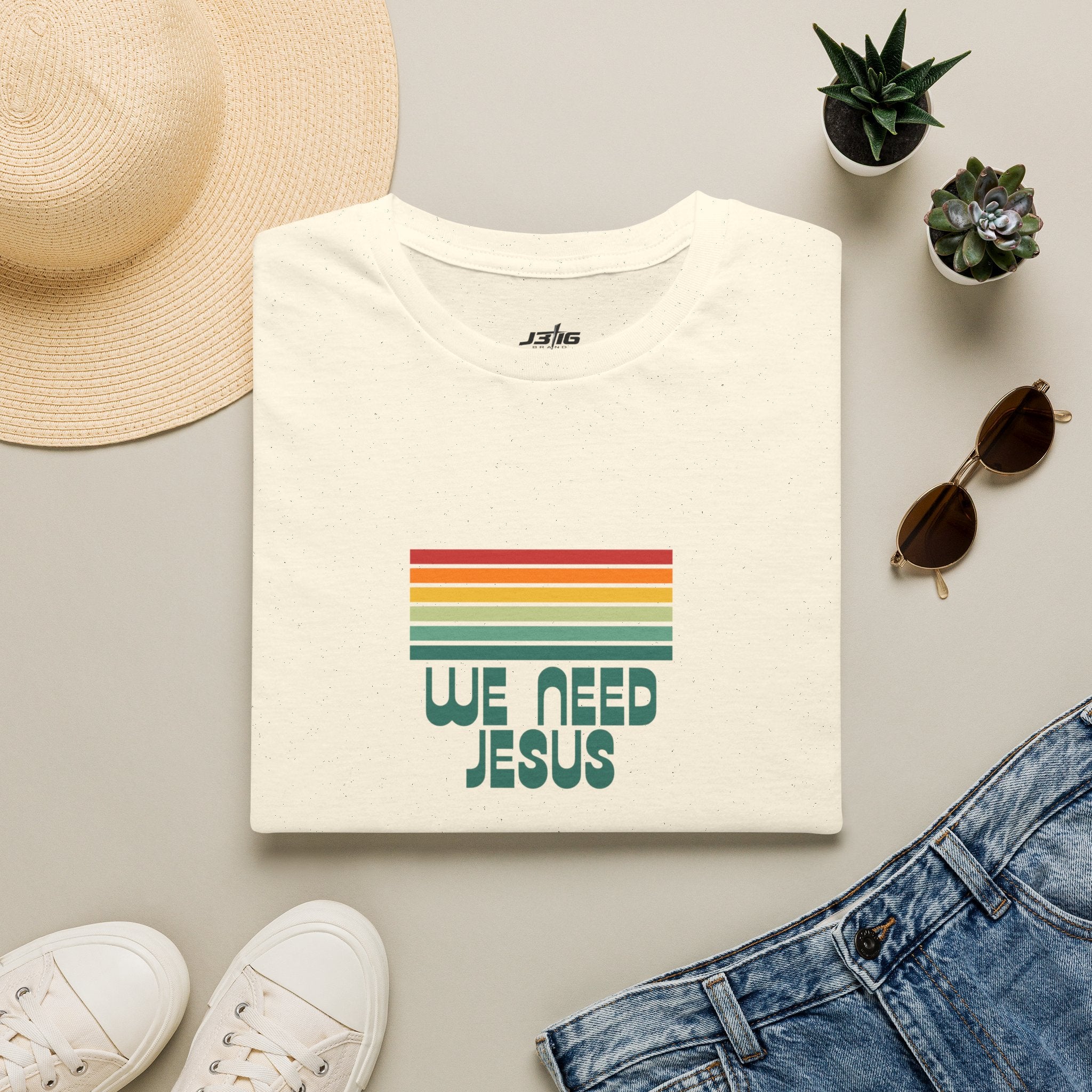 J316 We Need Jesus Shirt