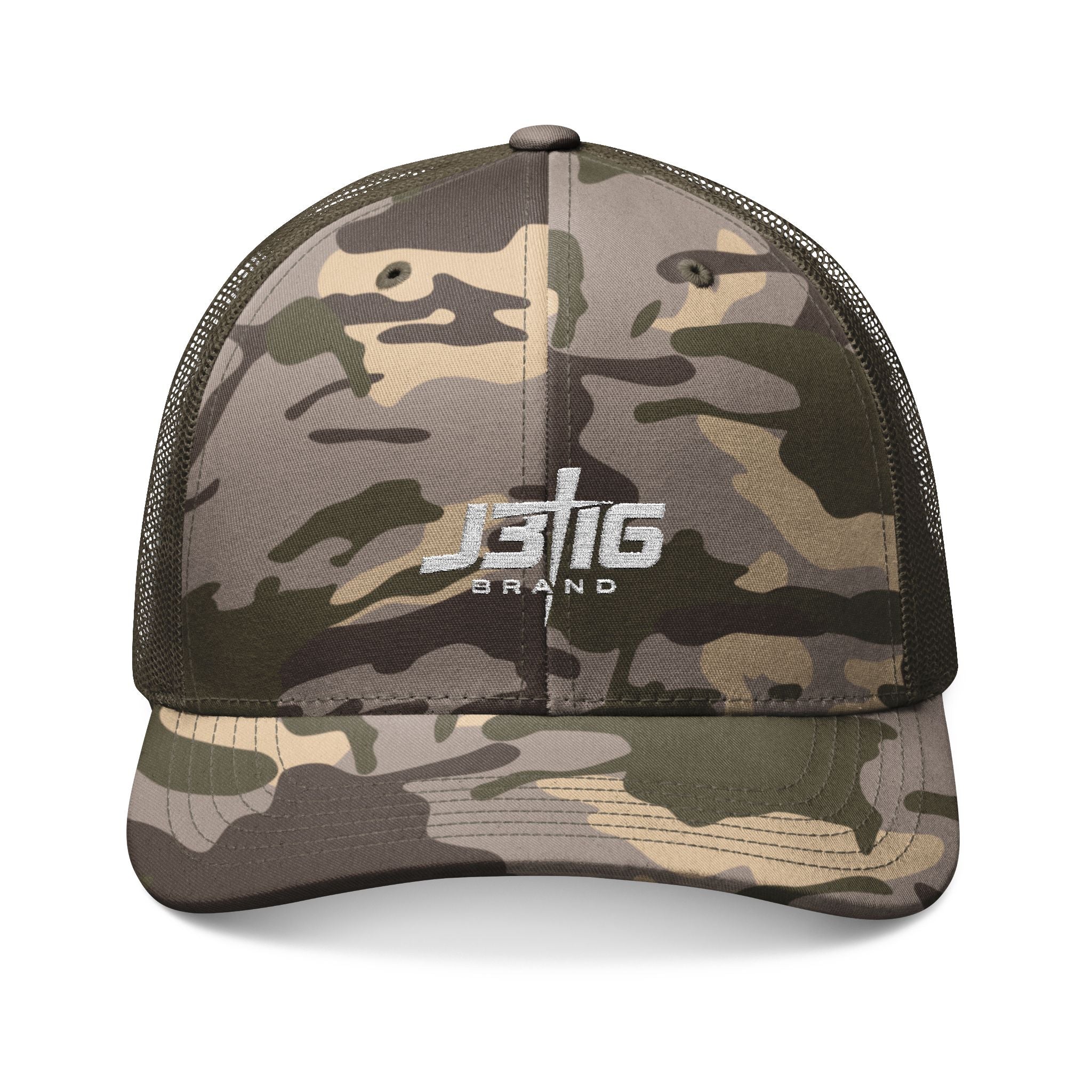 J316 Camo Trucker Hat