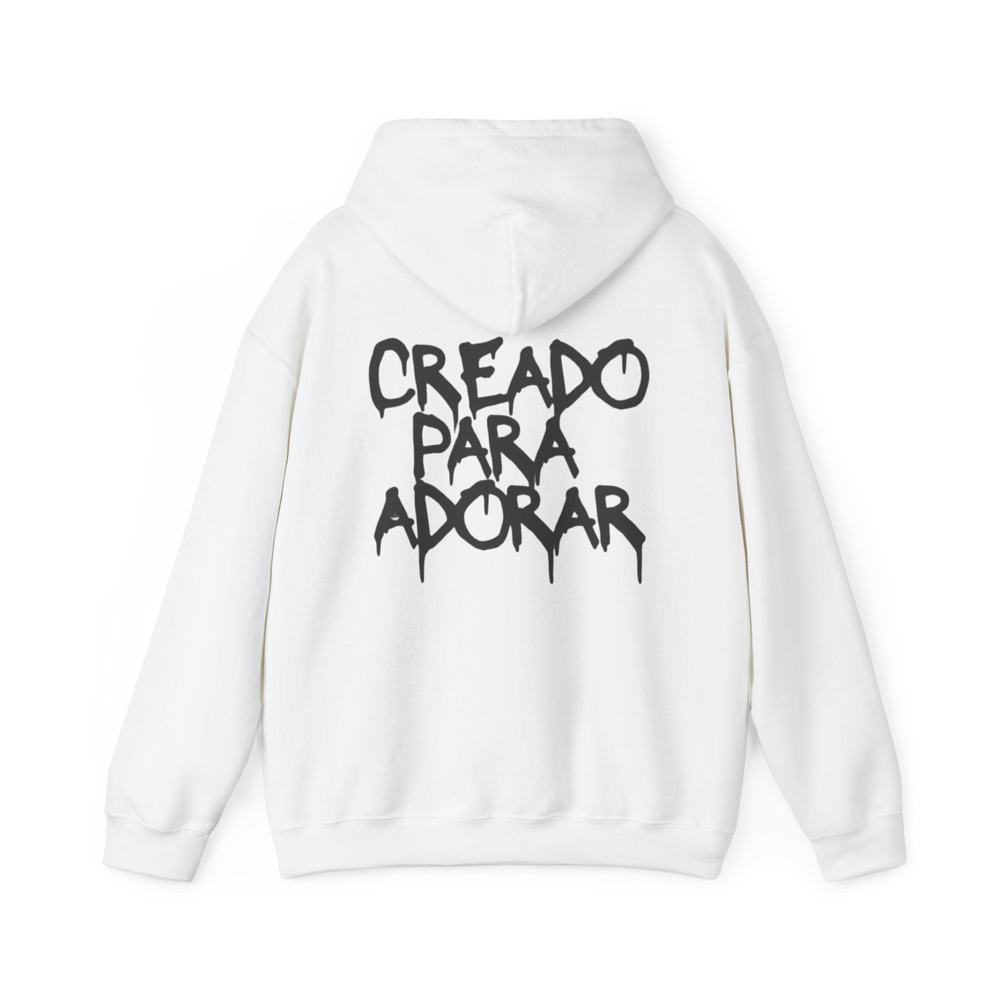 Hoodie - "Creado Para Adorar" Streetwear Christian Hoodie