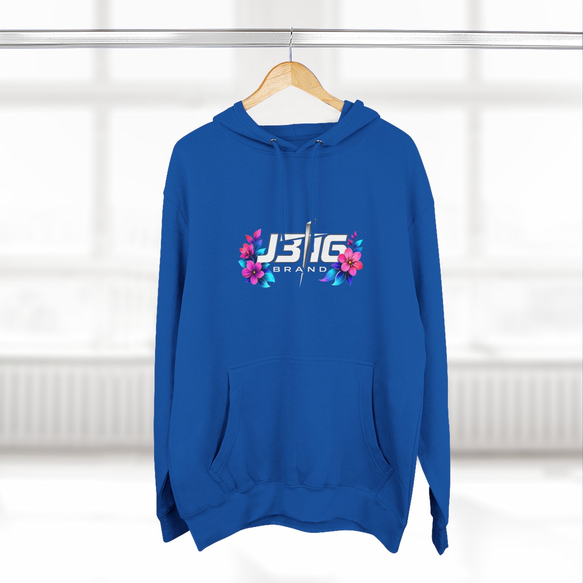 J316 Floral Logo Hoodie dark