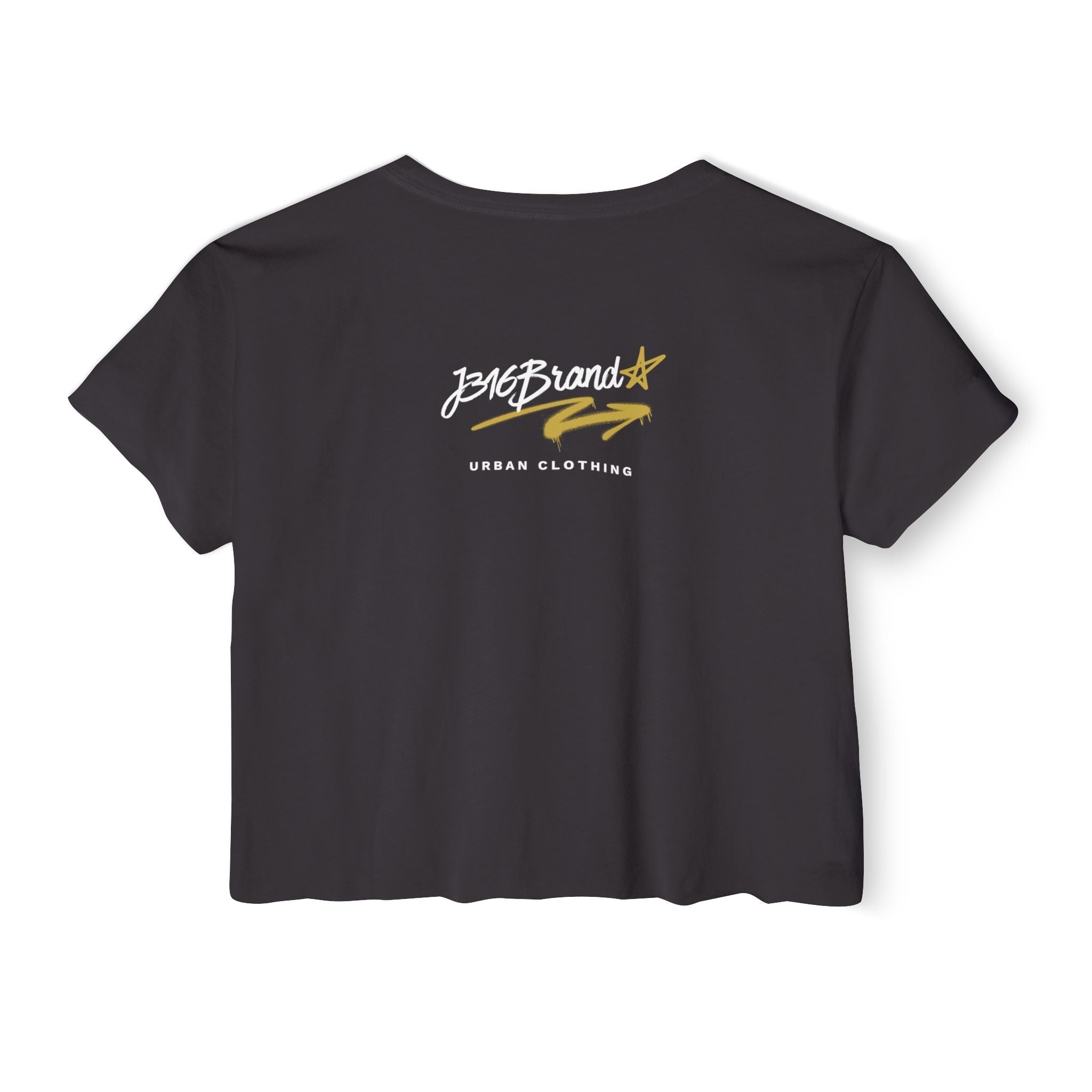 J316 FE Womens Crop Top Dark