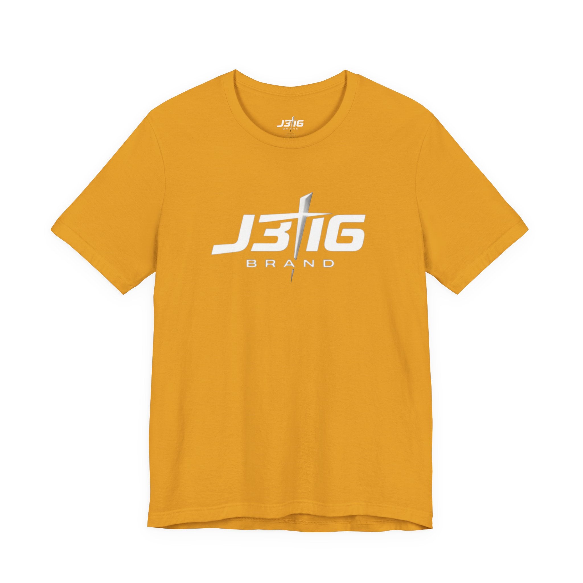 J3T6 Brand Logo Tee - Men's Heathered Graphic T-Shirt