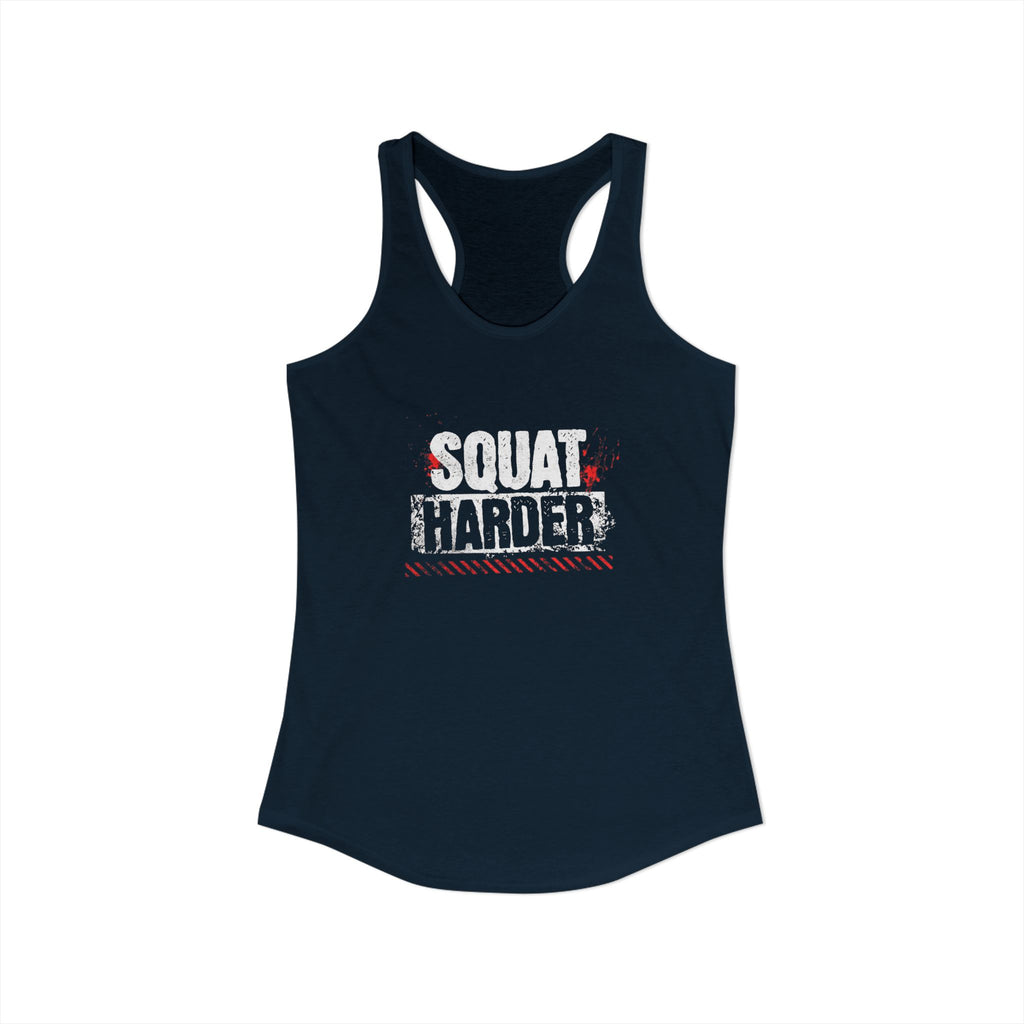J316 Squat Harder Racerback