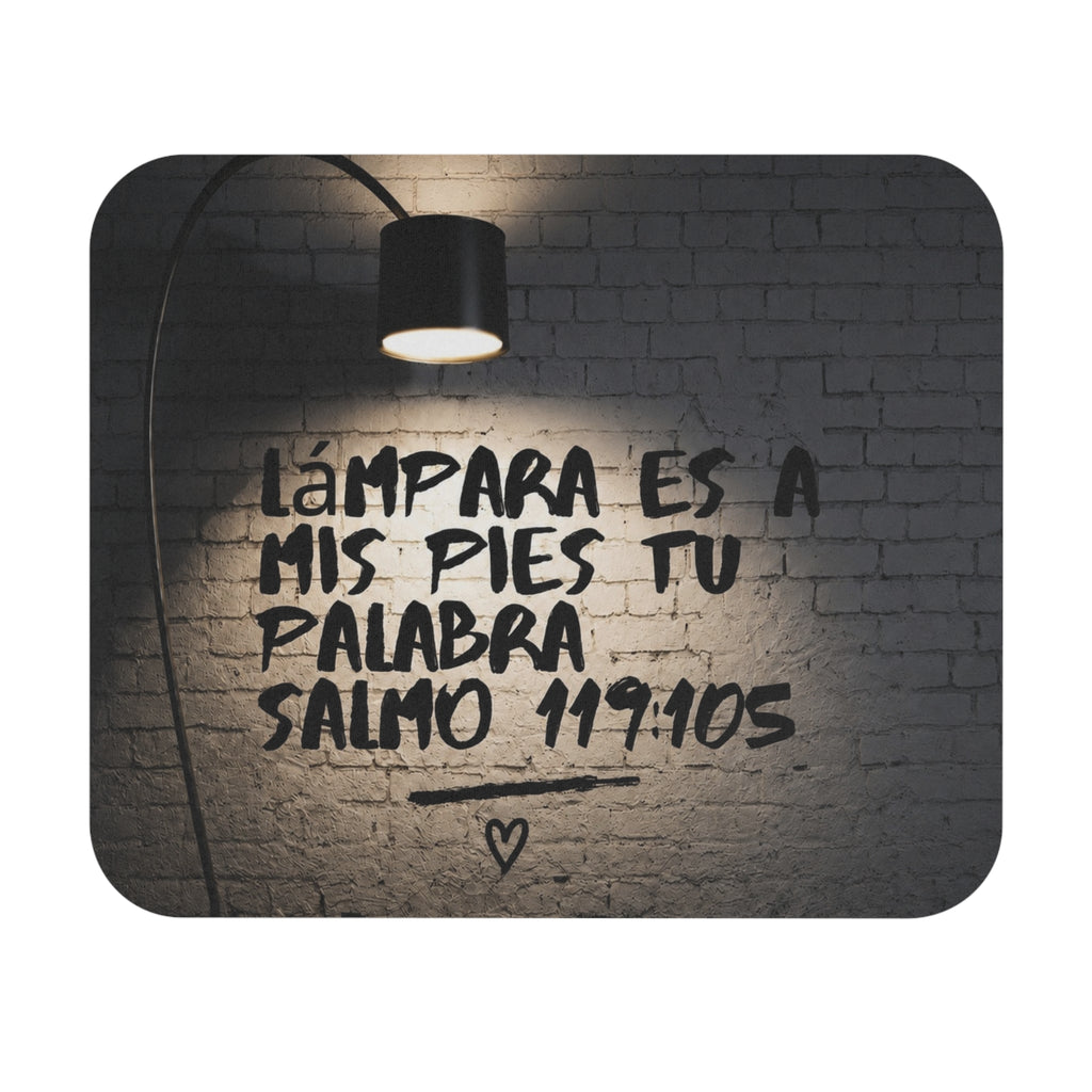 J316 Mouse Pad — "Lámpara es a mis pies"