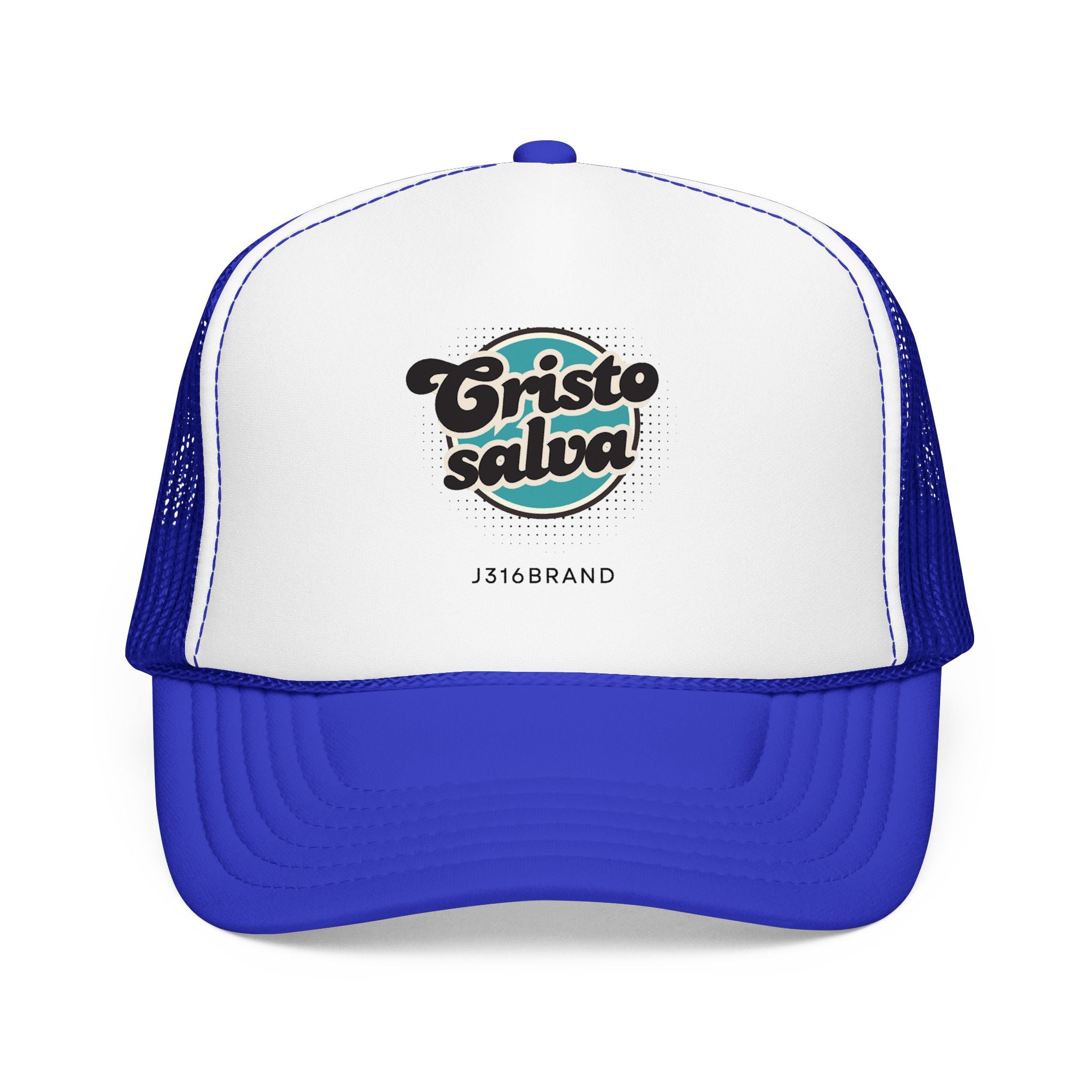 Cristo Salva Foam Trucker Hat