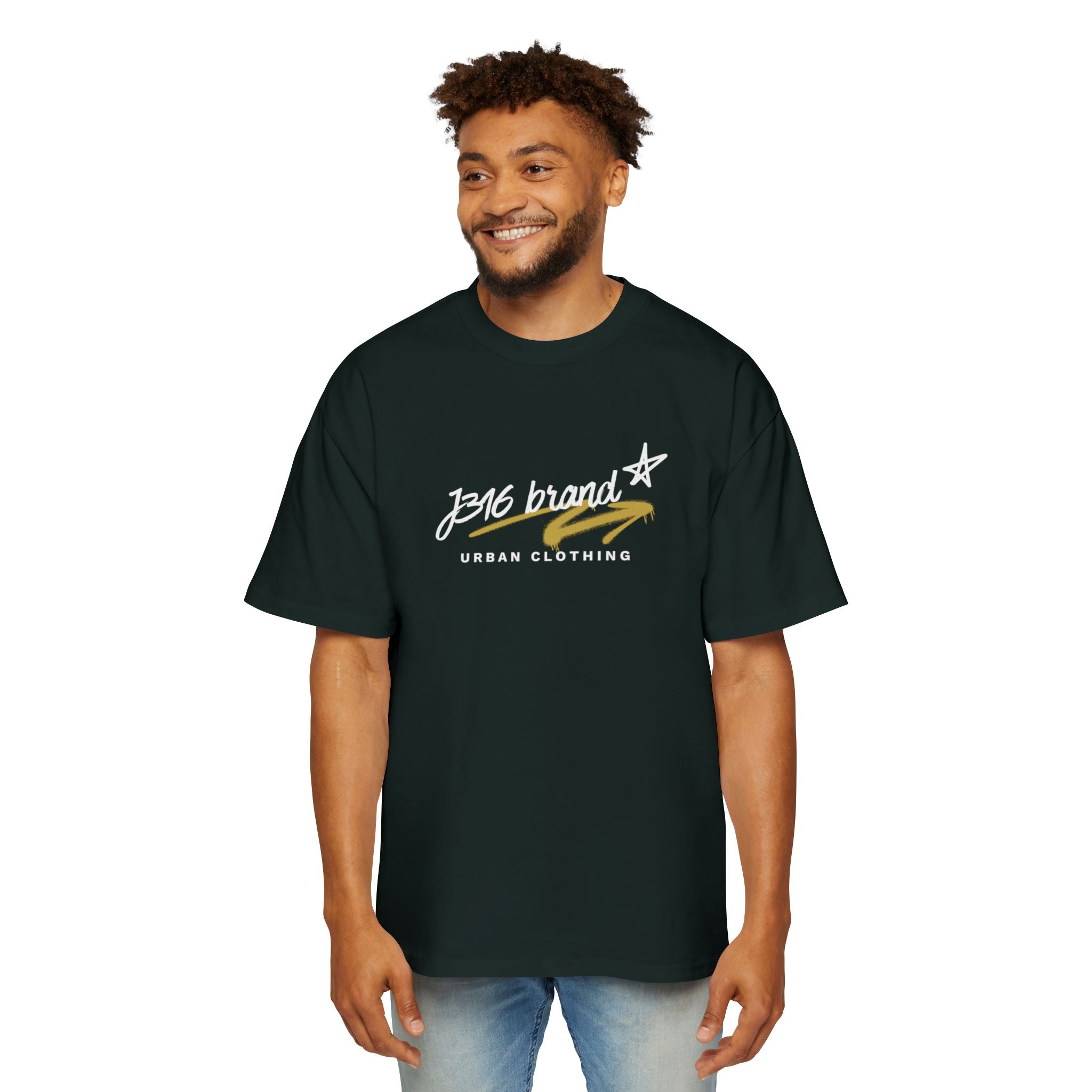 J316 Saved by Gods OG Love Oversized Dark
