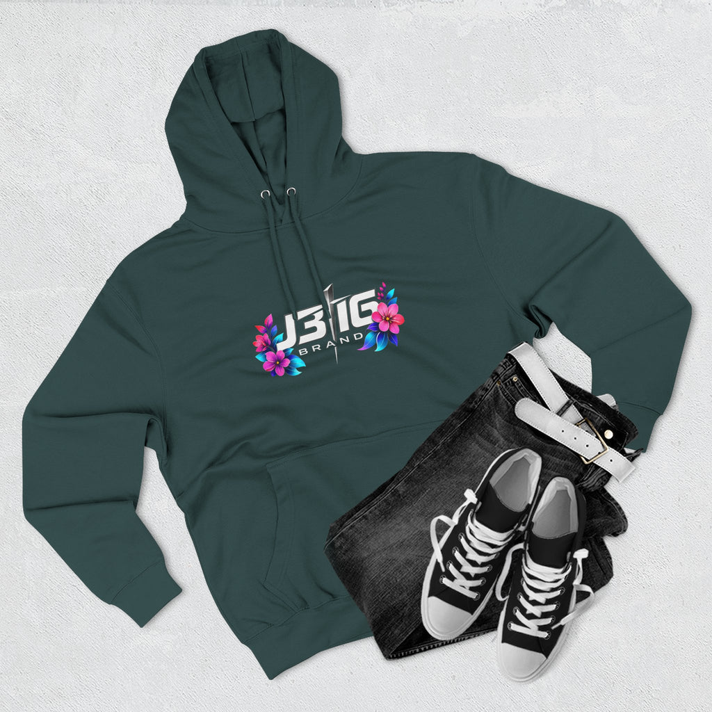 J316 Floral Logo Hoodie dark