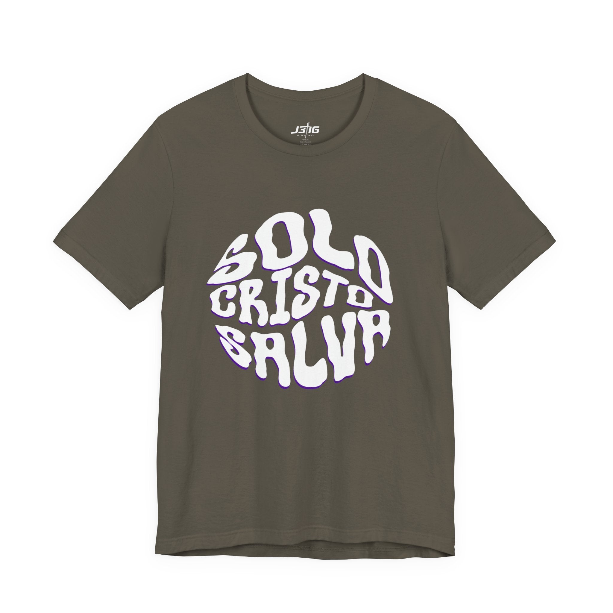 J316 Solo Cristo Salva Dark Shirt