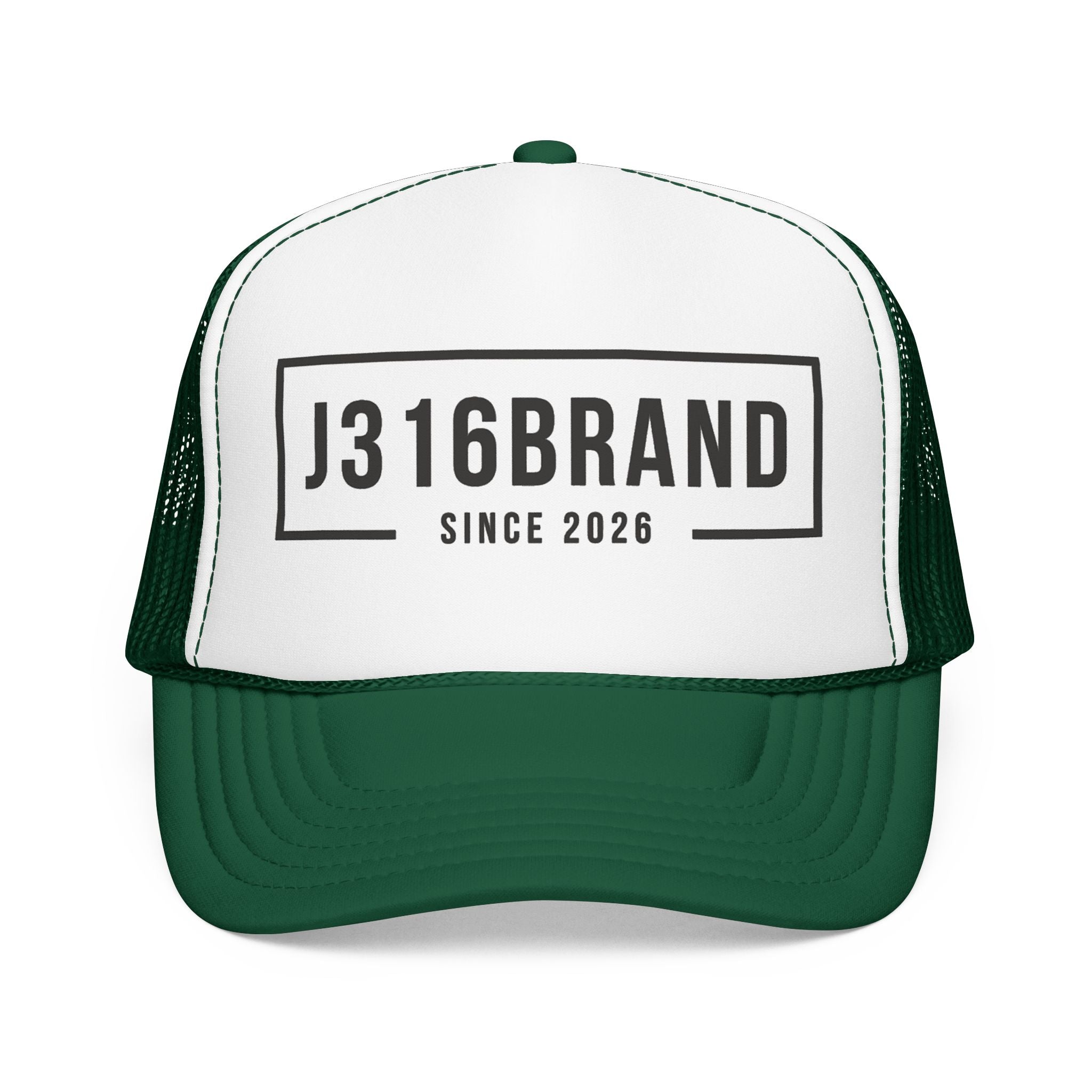 J316BRAND Trucker Hat – Foam Mesh Cap "Since 2020"
