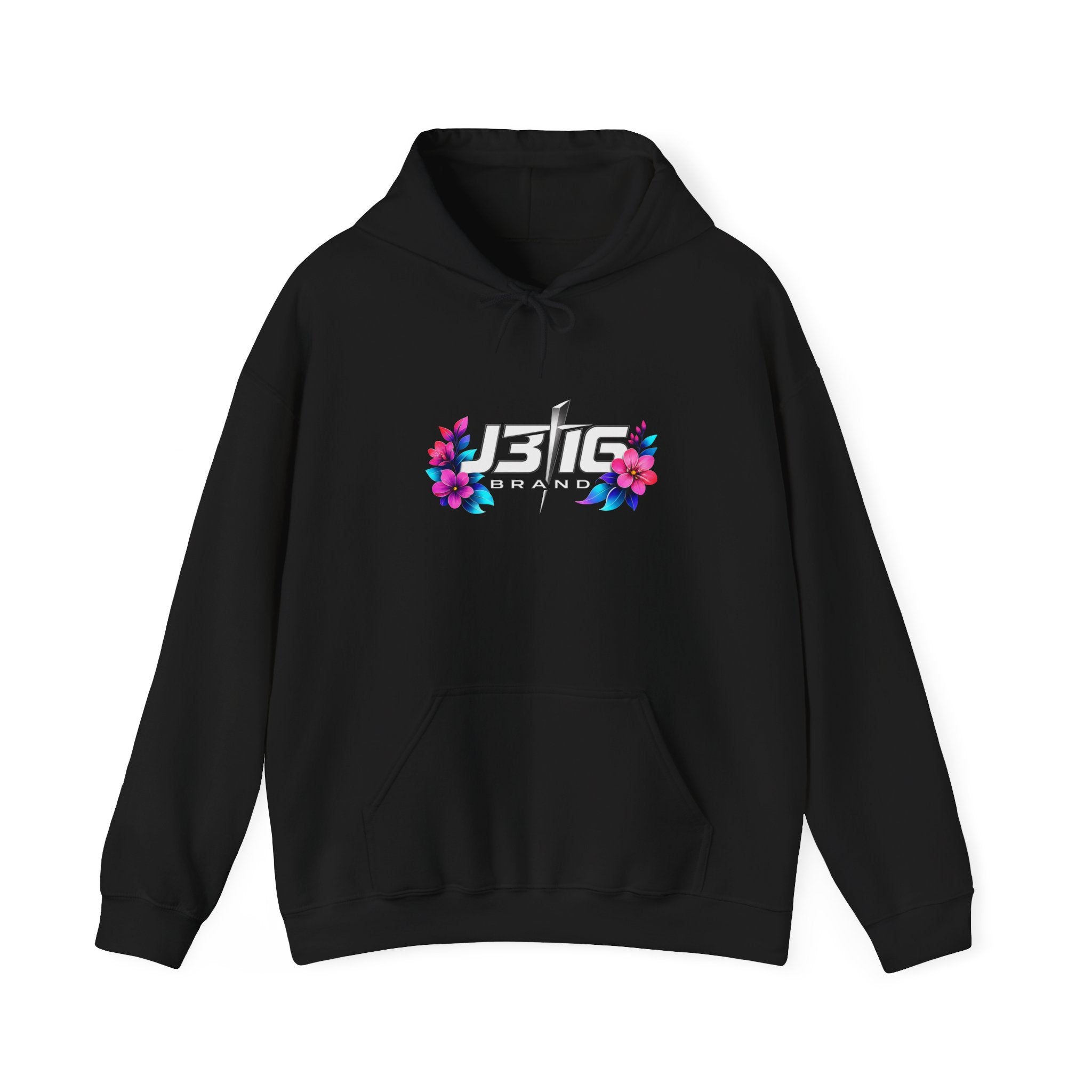 J316 Floral Logo Hoodie Dark